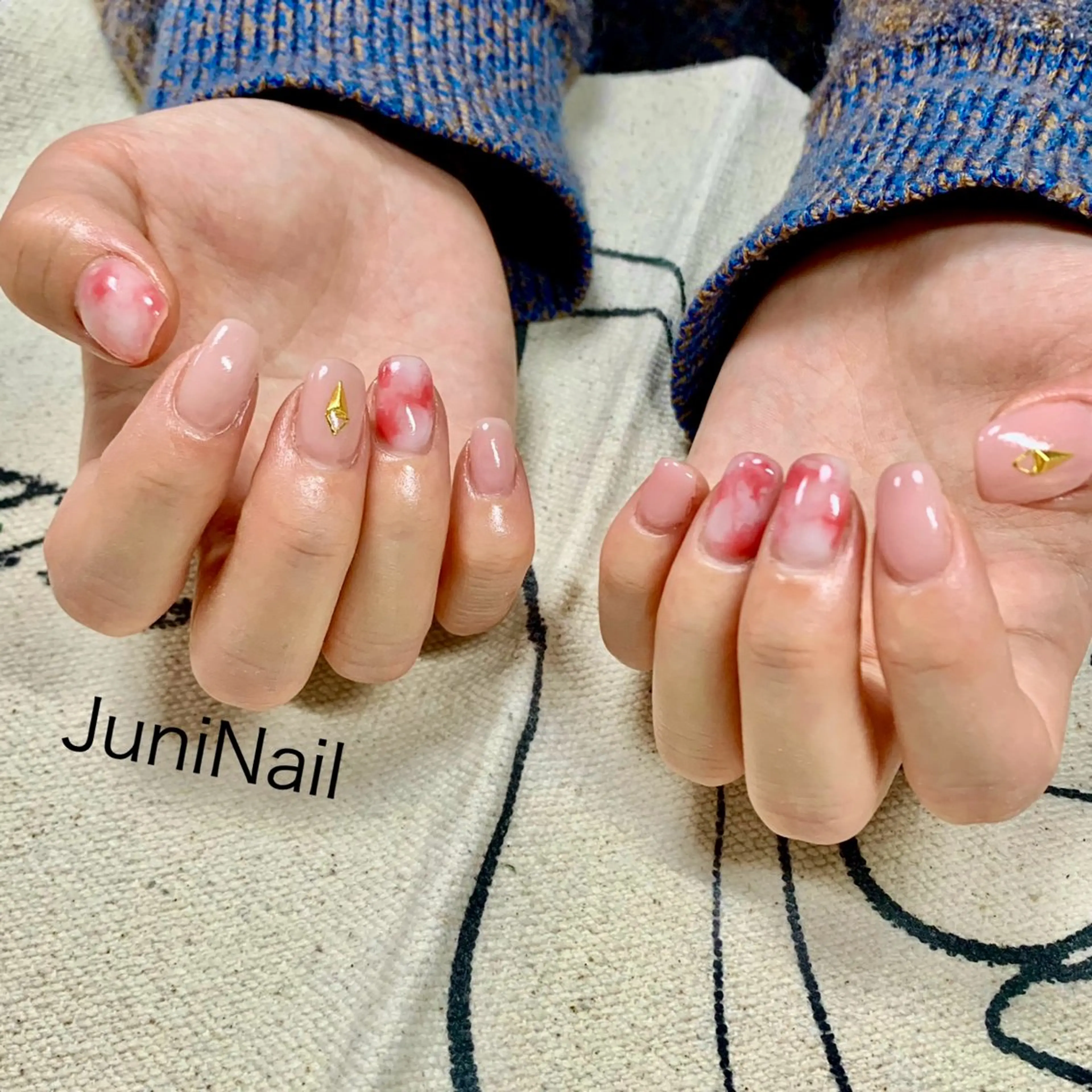 ネイル ハンドネイル JuniNail 주니네일🇰🇷suのネイルデザイン