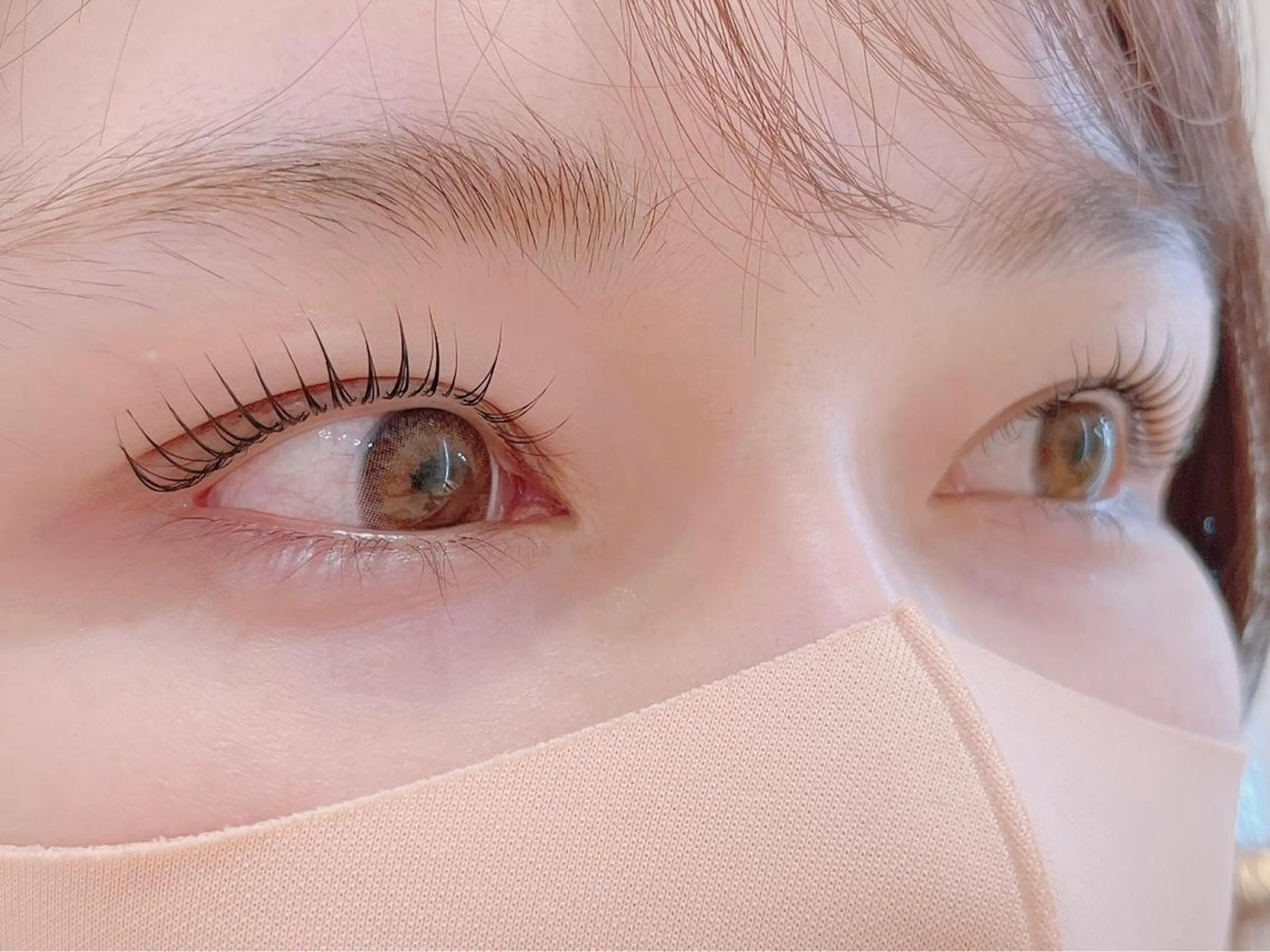 ラッシュリフト×アイシャンプーの写真