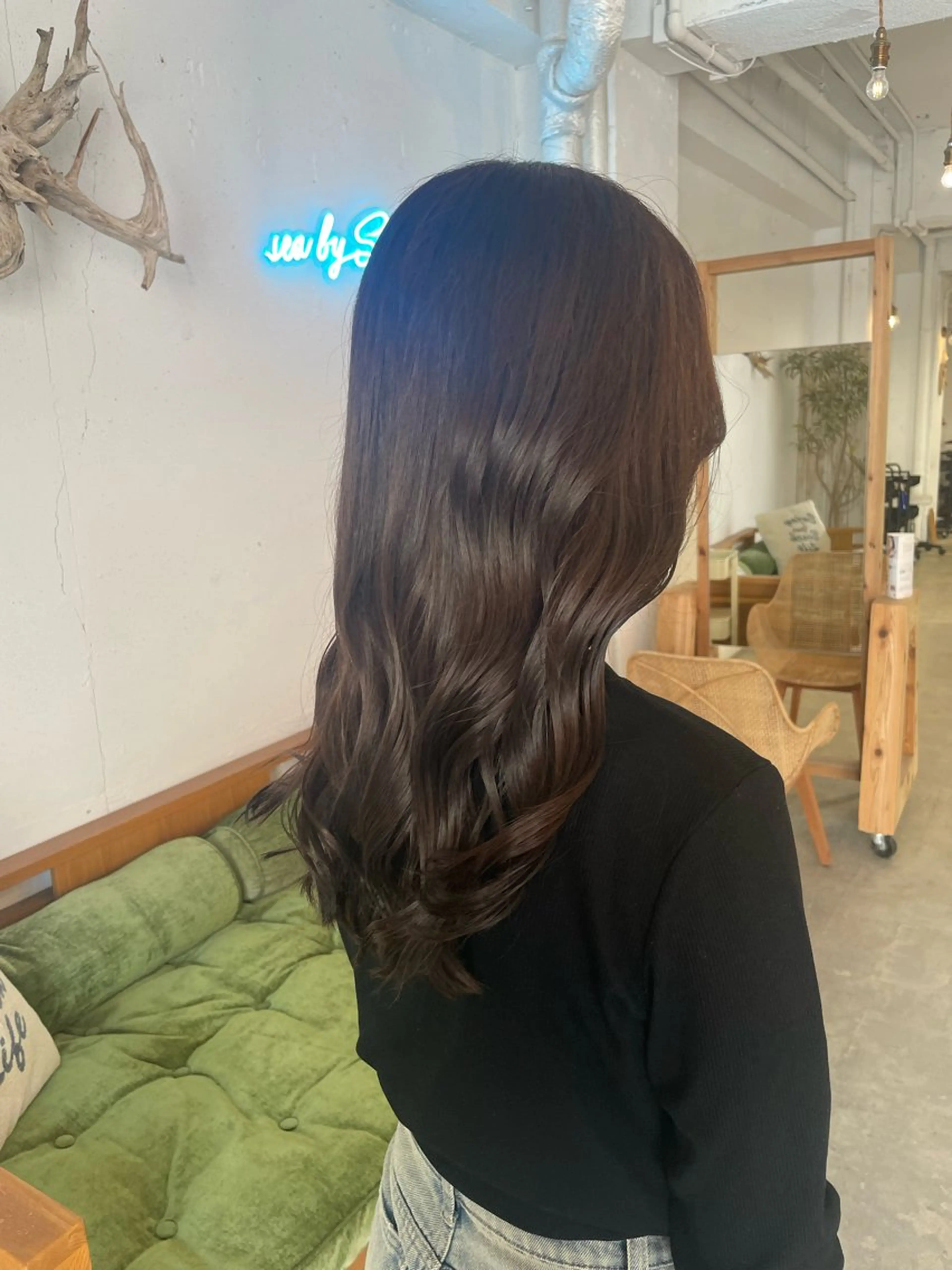 カラー 廣元 早紀のヘアスタイル