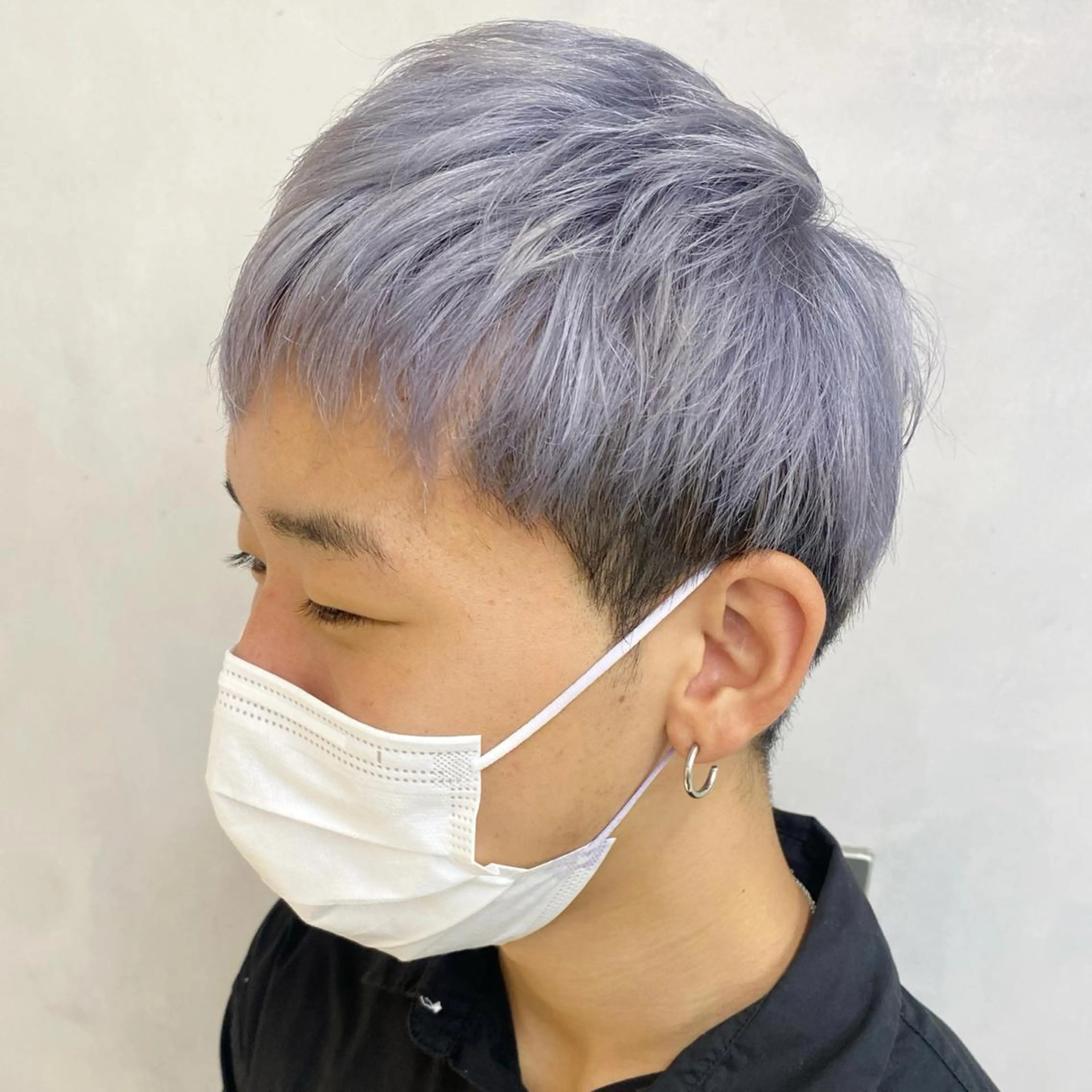 ショート カラー メンズ ヘアカラー トリートメント デザインカラー/パー マ🦖外岡咲希🦖のヘアスタイル