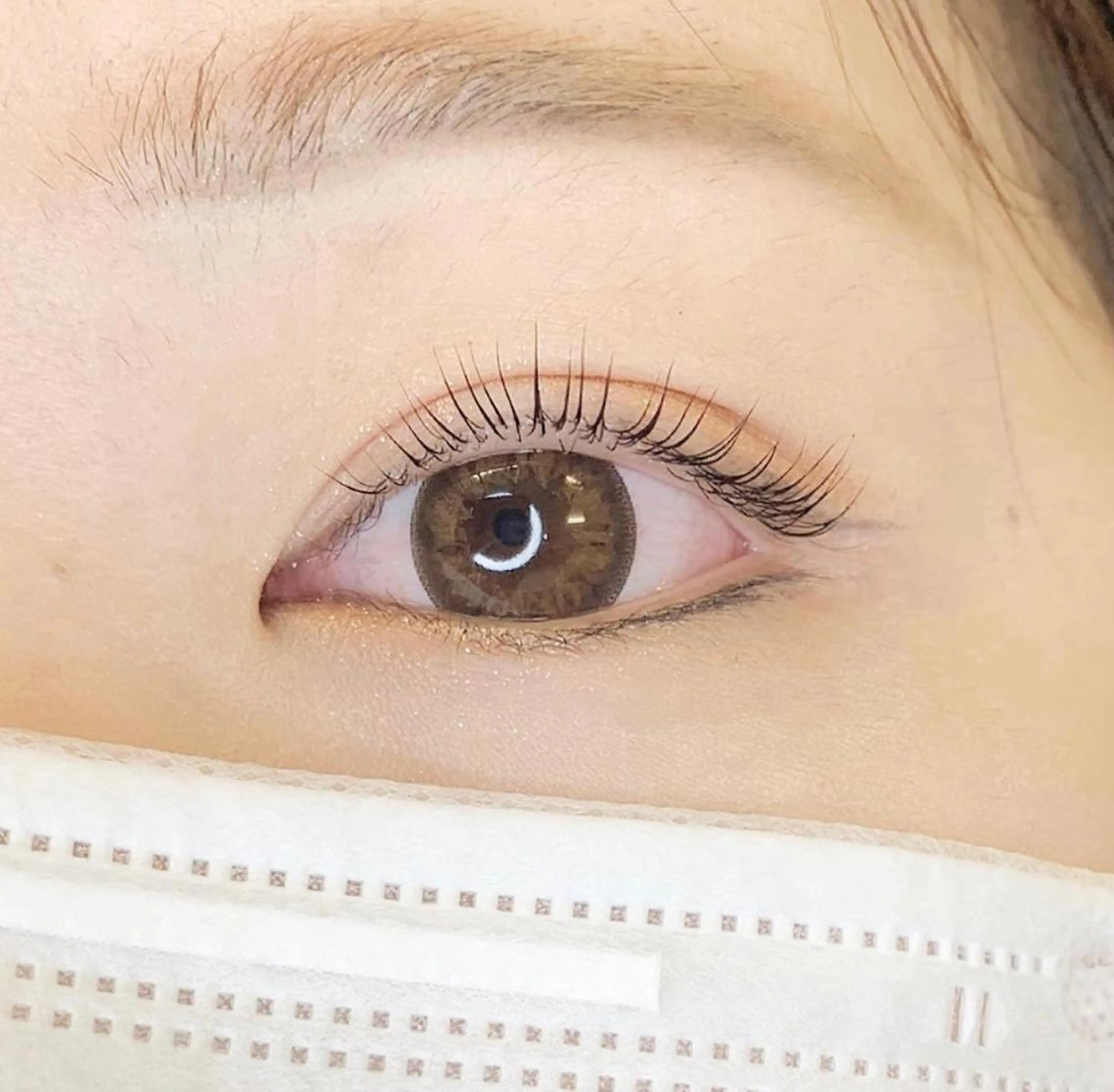 マツエク・マツパ パリジェンヌラッシュリフト JASMINE 小橋 愛のマツエク・マツパデザイン