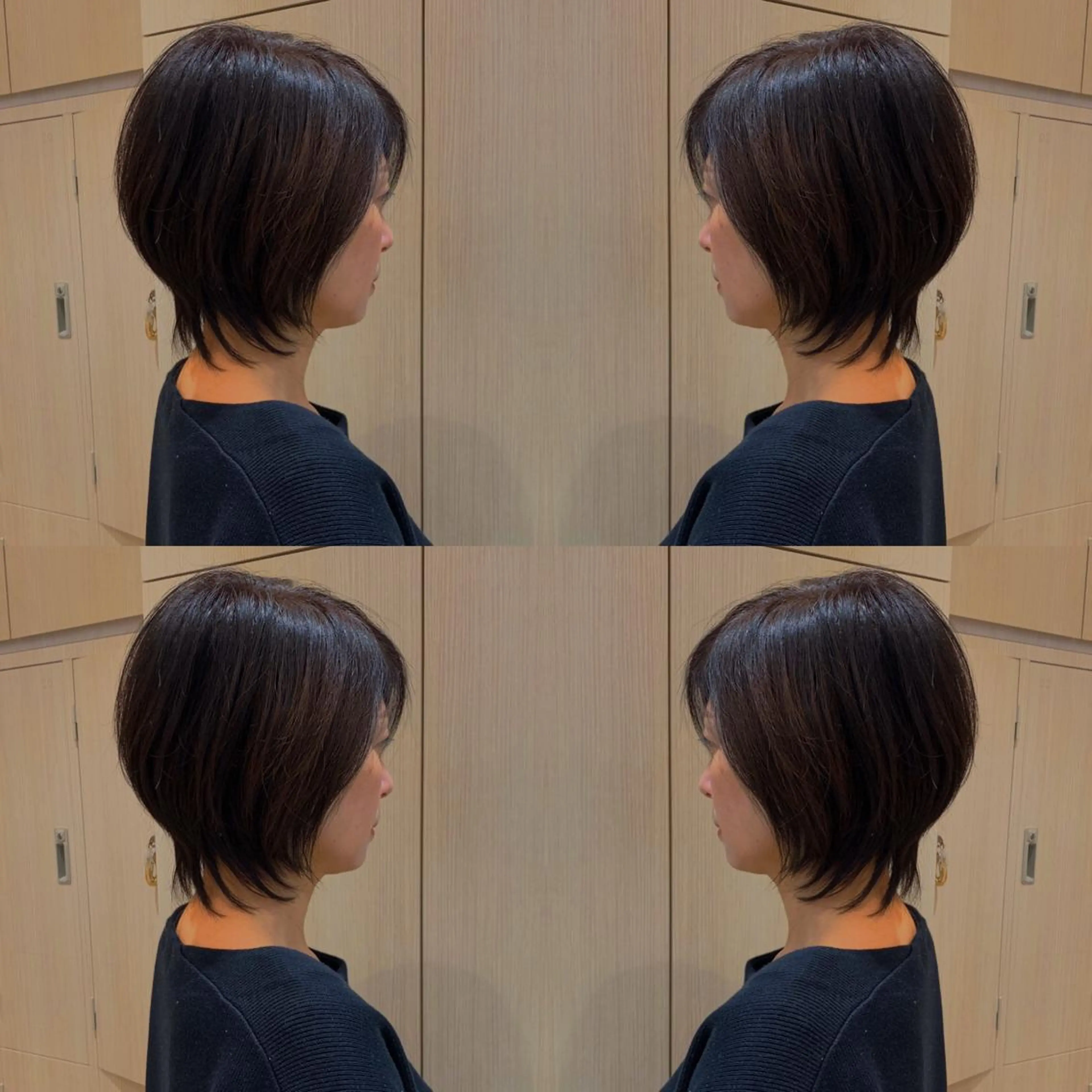 ショート 藤森 希美のヘアスタイル