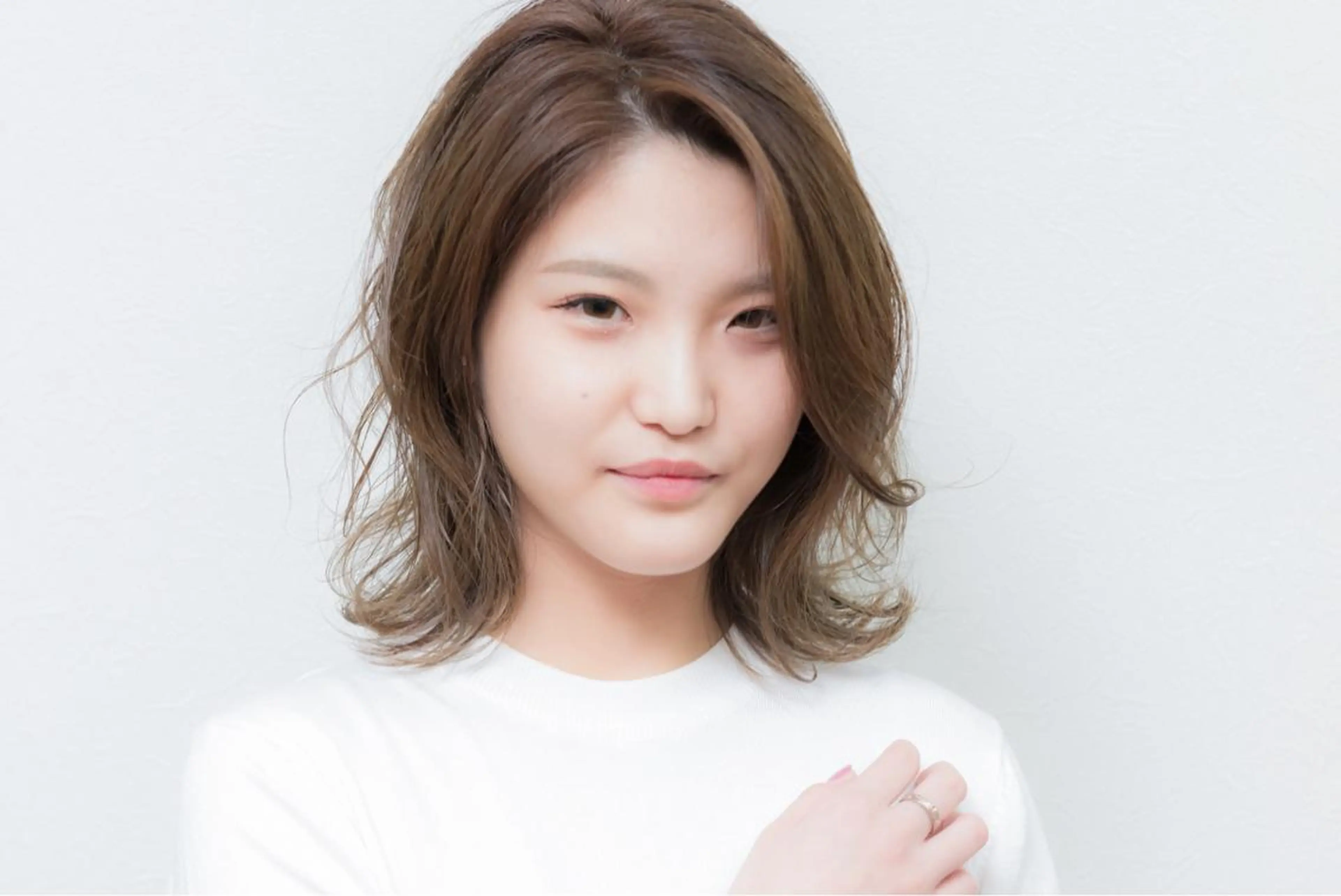 ミディアム カラー ボブ 似合わせカット 外ハネヘア カット ヘアカラー 【H.GENTIL】 TERUのその他イメージ