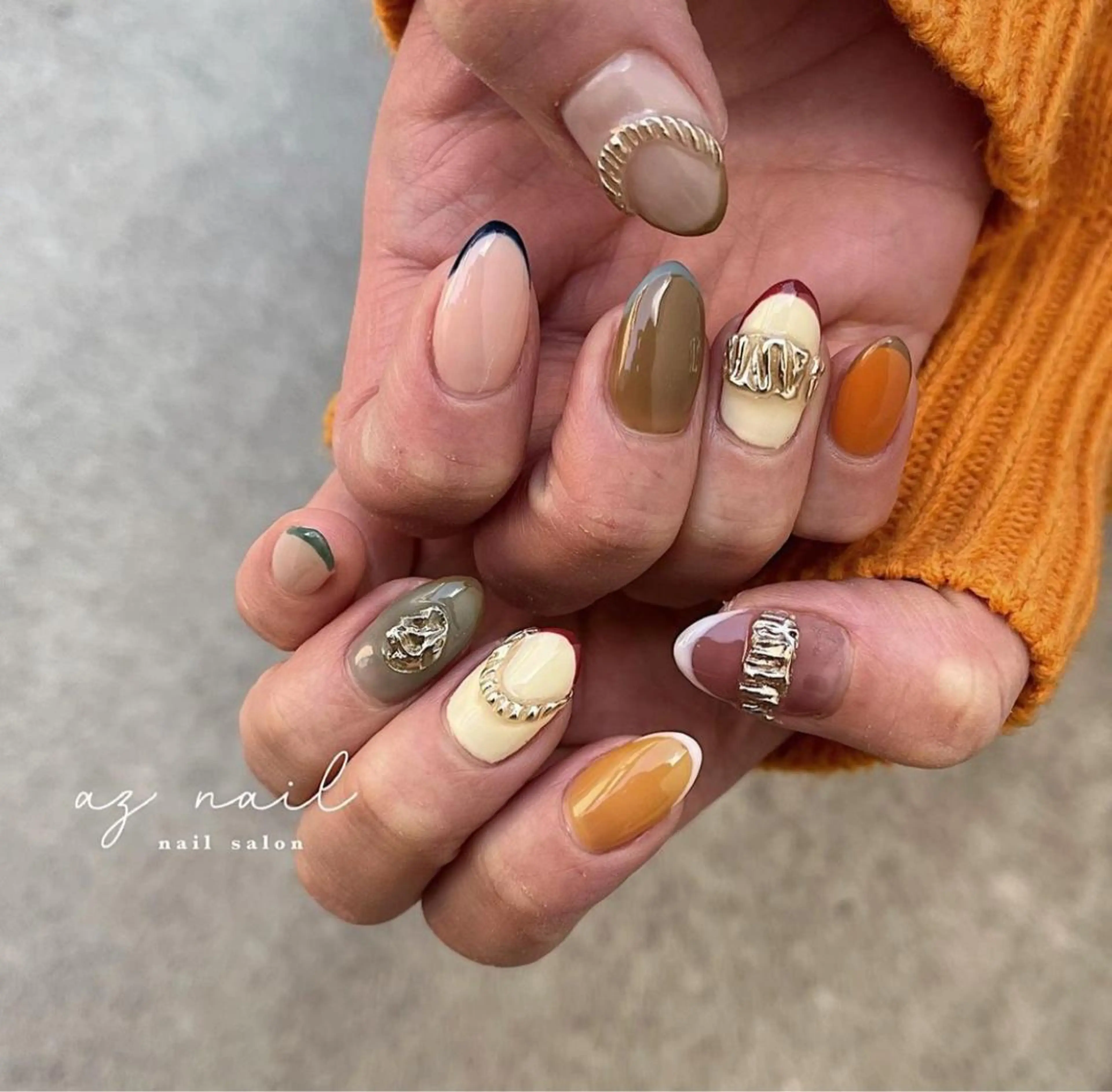 ネイル 井上 梓のネイルデザイン