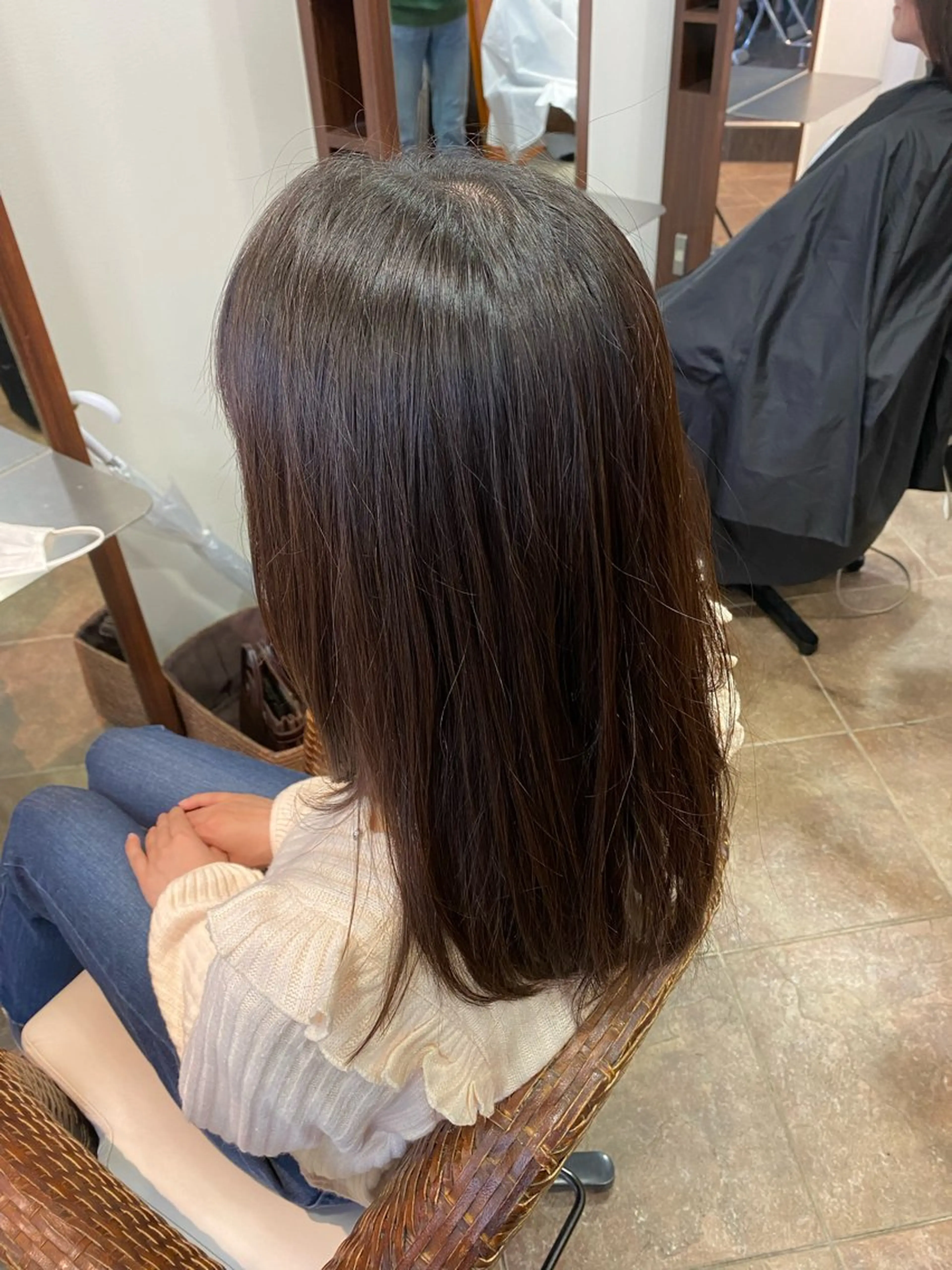 セミロング 大賀 和希のヘアスタイル