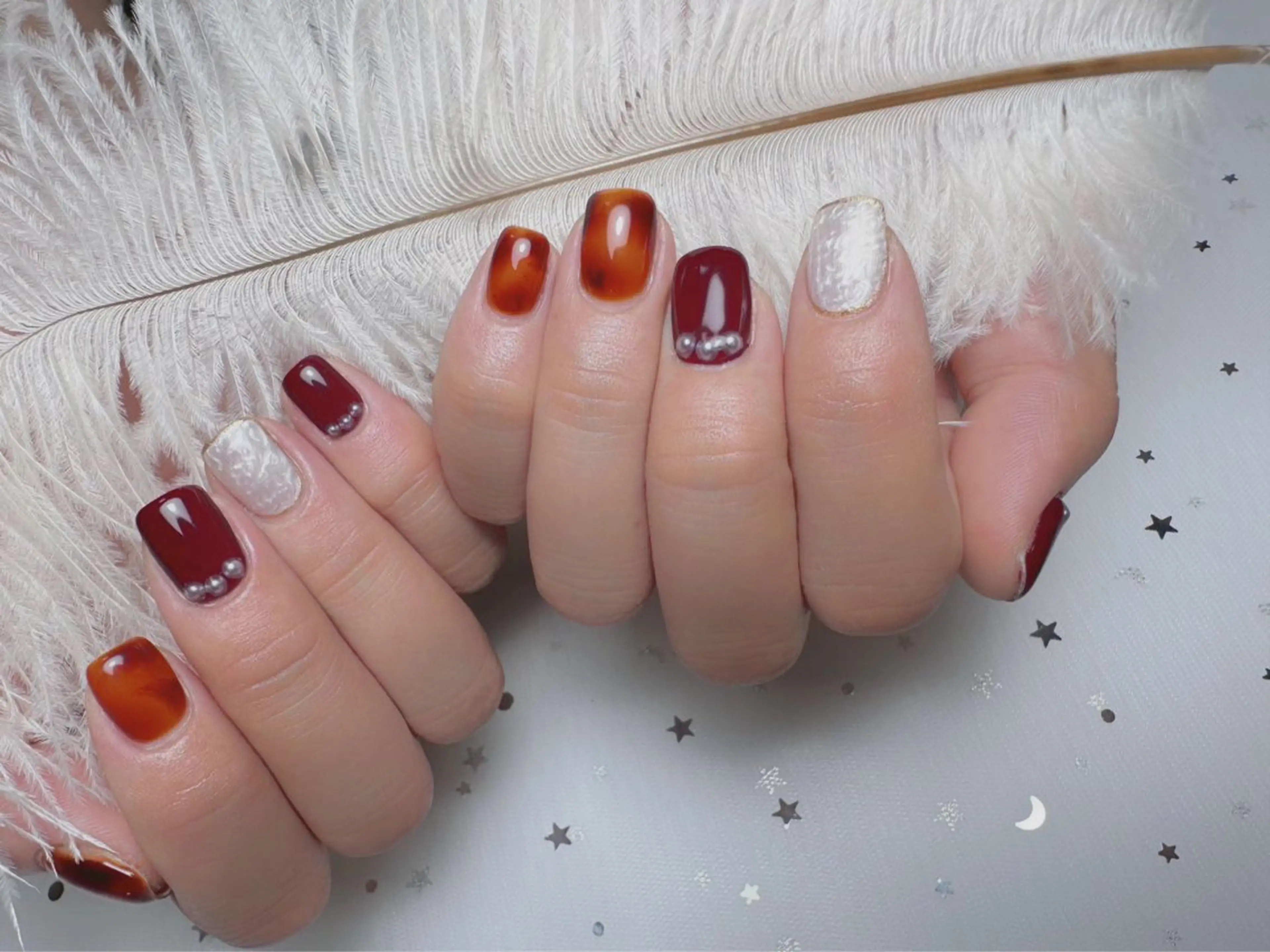 ネイル ハンドネイル 👍thumbs up nail👍のネイルデザイン