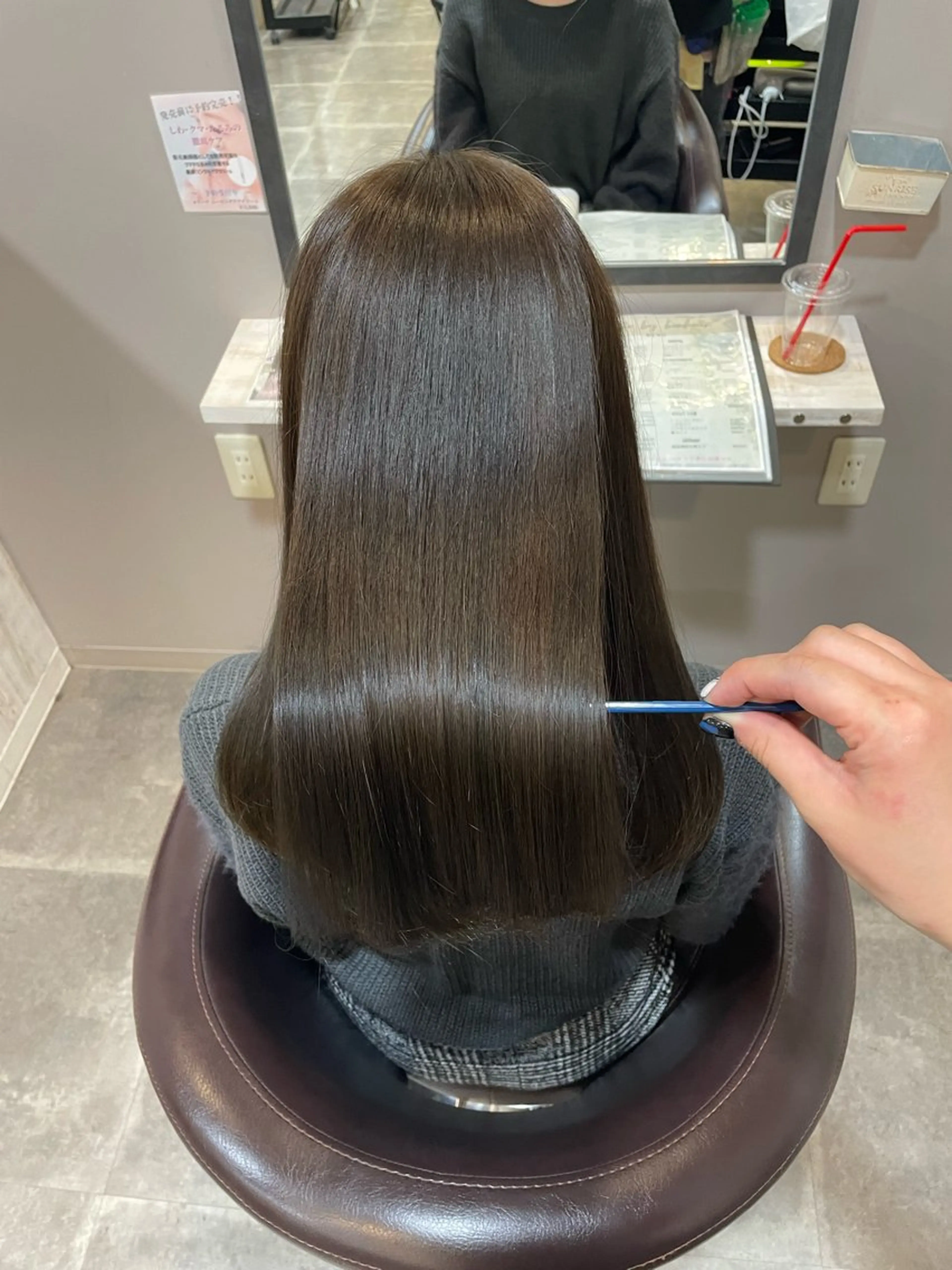 𝗕𝗼𝗻𝗵𝗲𝘂𝗿西梅田所属・ノンダメージ® 稲垣  いおりのヘアスタイル