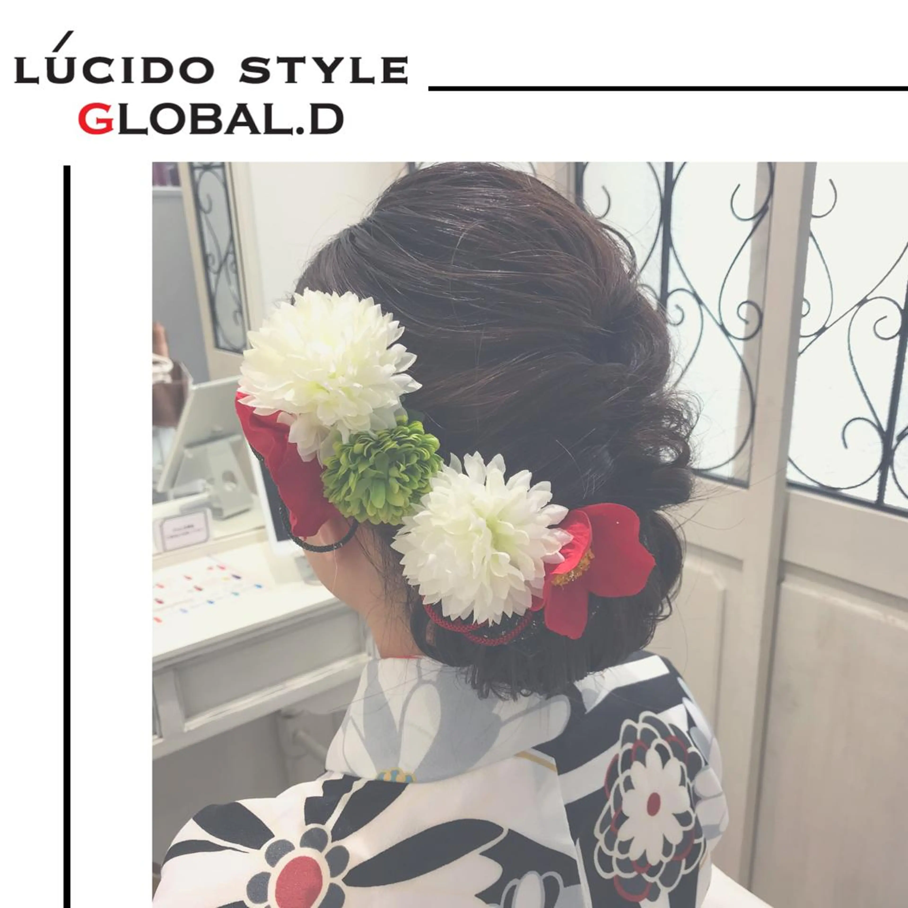 ロング ヘアアレンジ 🥛洒落髪小顔cut なら龍崎🥛のヘアスタイル