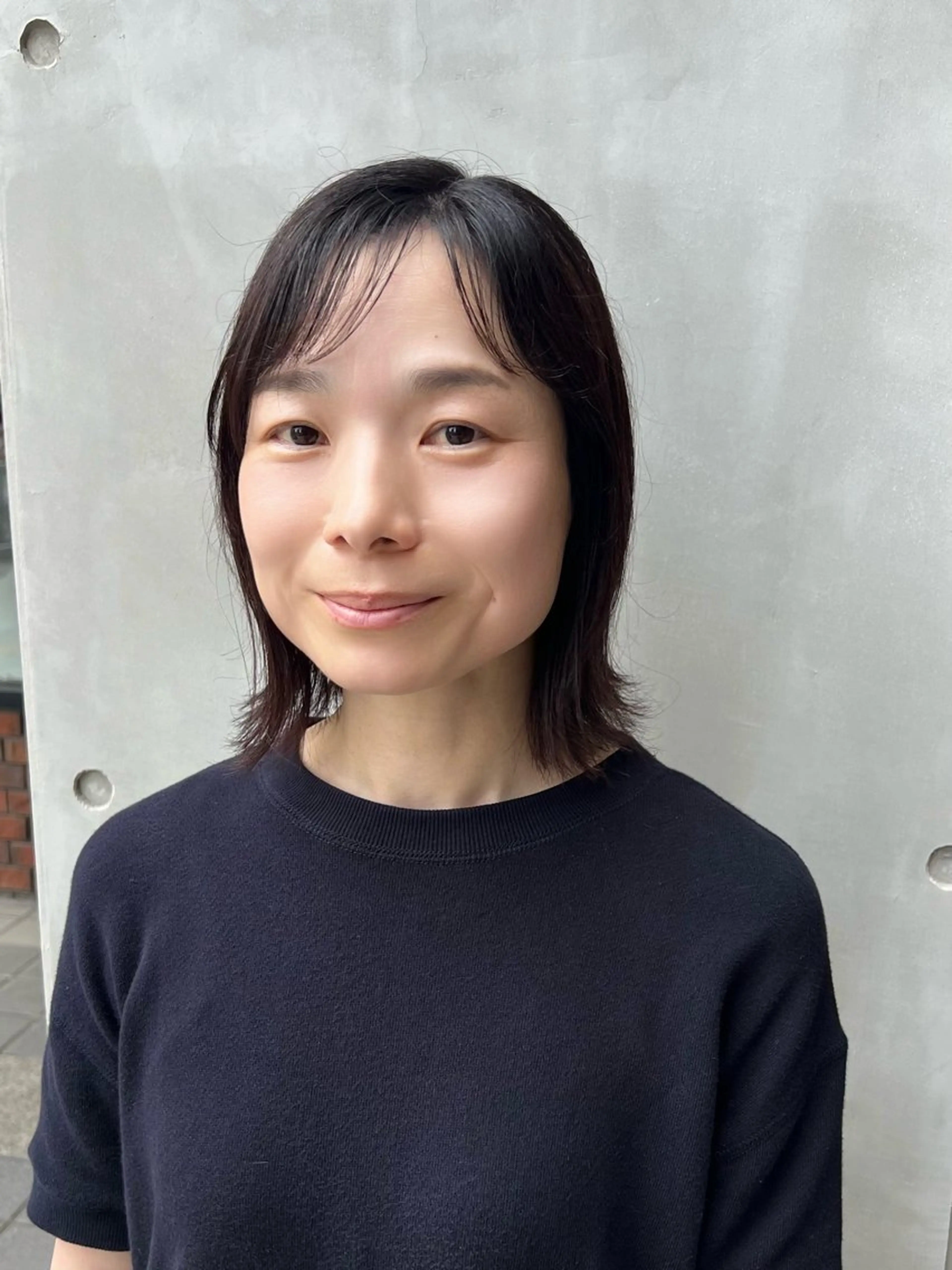 ミディアム カラー ヘアカラー 💘レイヤー/ボブ/ 顔まわり/rina.のヘアスタイル