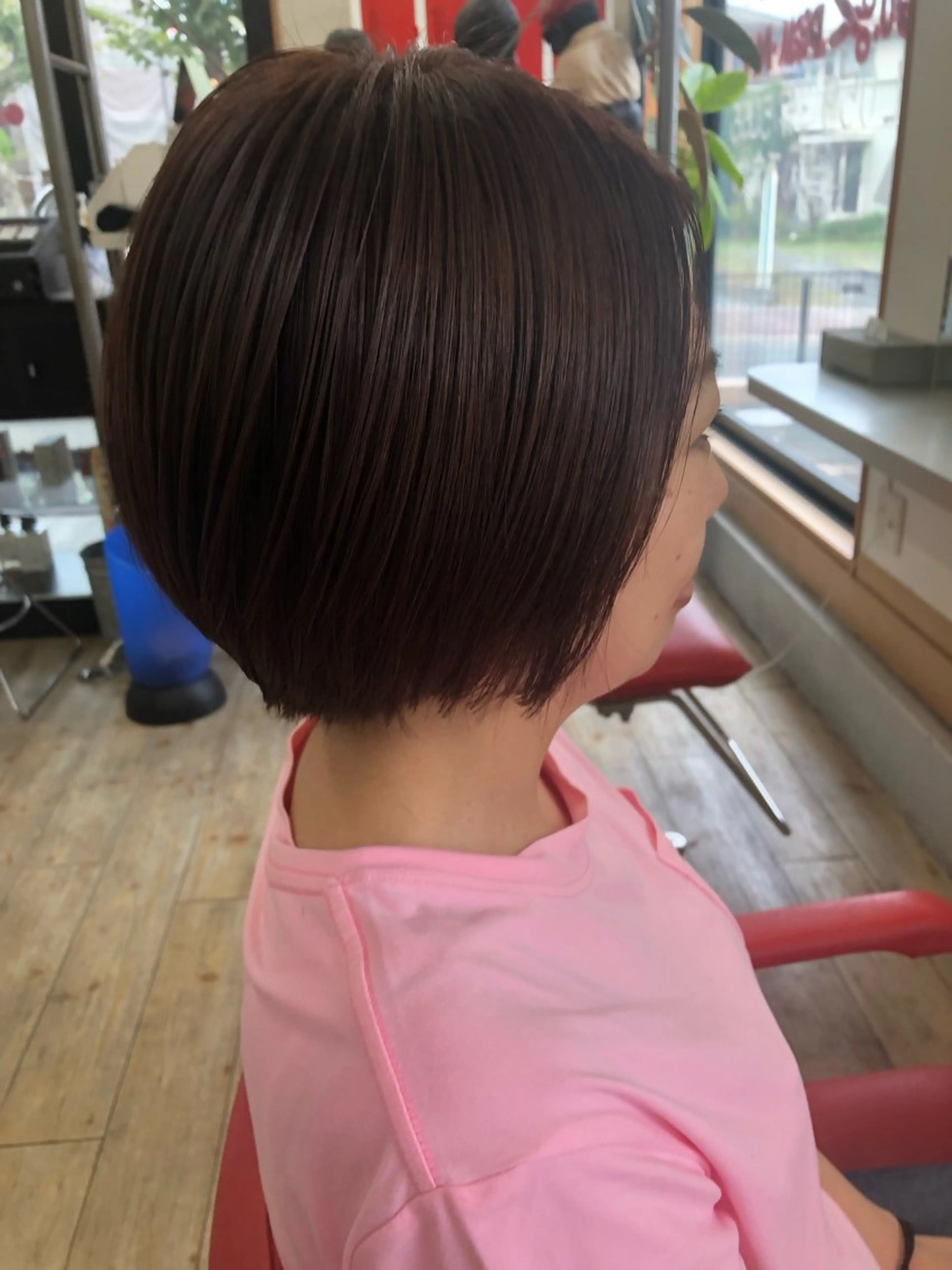 ショート ショートボブ ボブ レイヤーカット ショートヘア 水谷 寛太のヘアスタイル