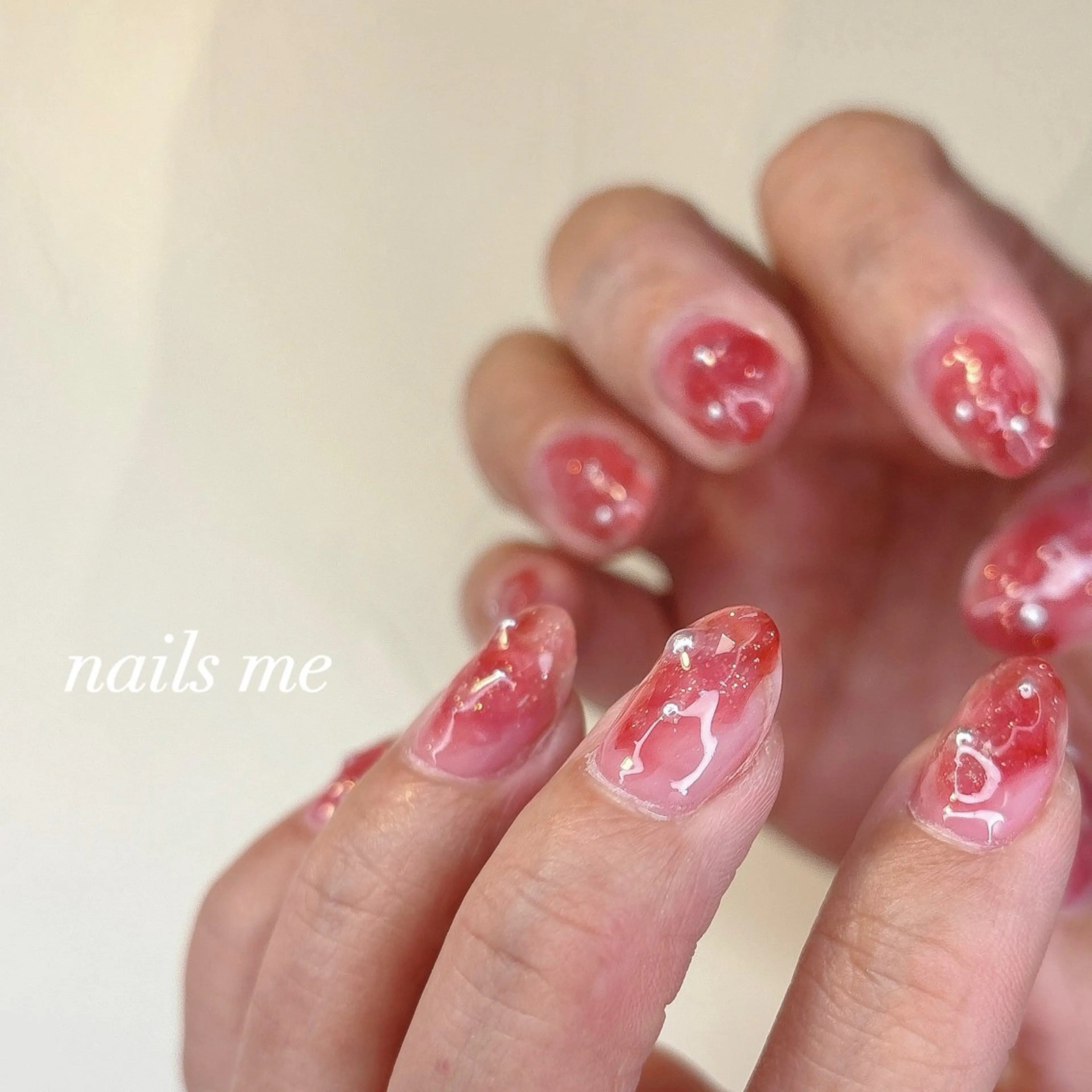 ネイル アートネイル ニュアンスネイル ハンドネイル nails 🎀meのネイルデザイン