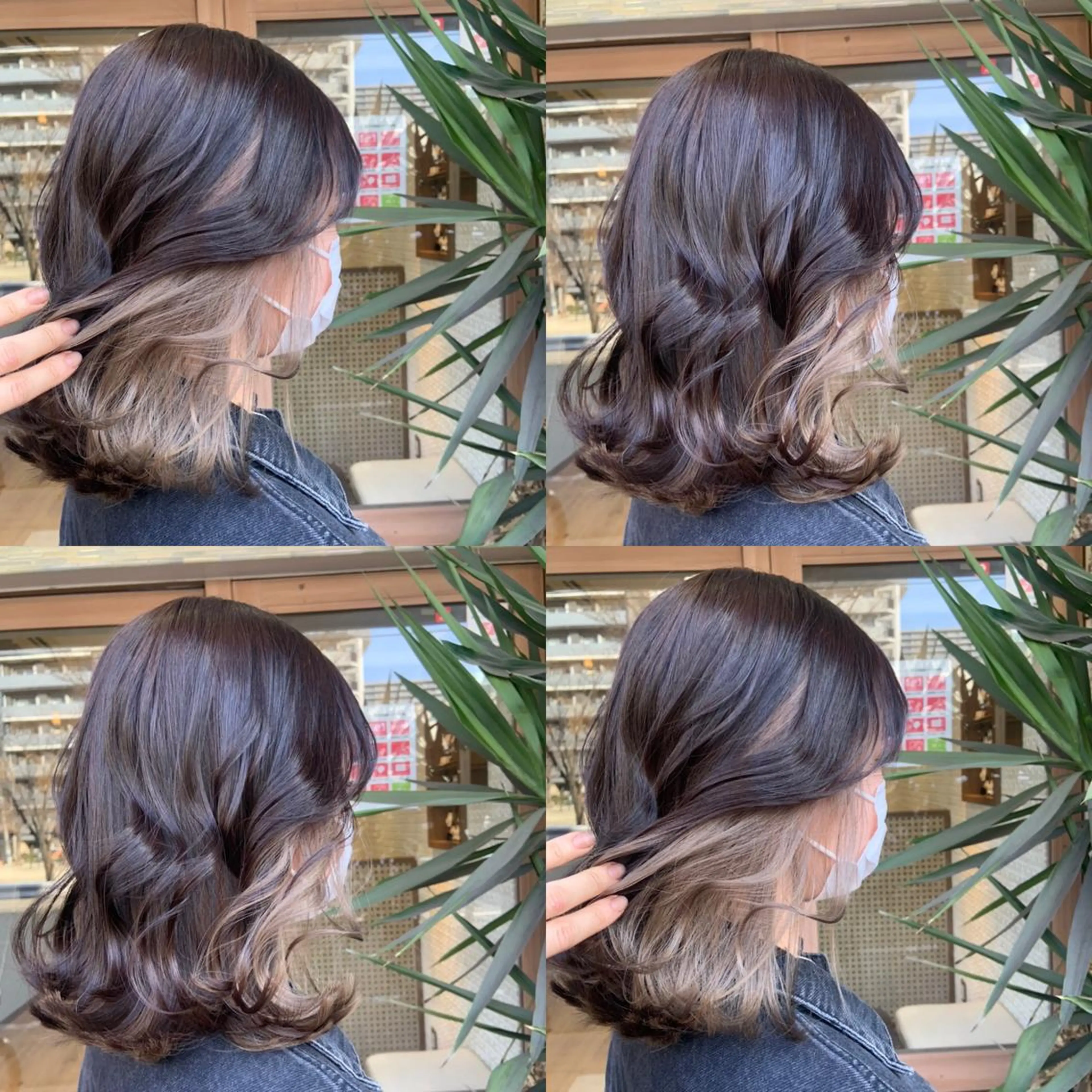 ミディアム カラー 🤍透明感/韓国風 🤍サクラギヒトミのヘアスタイル