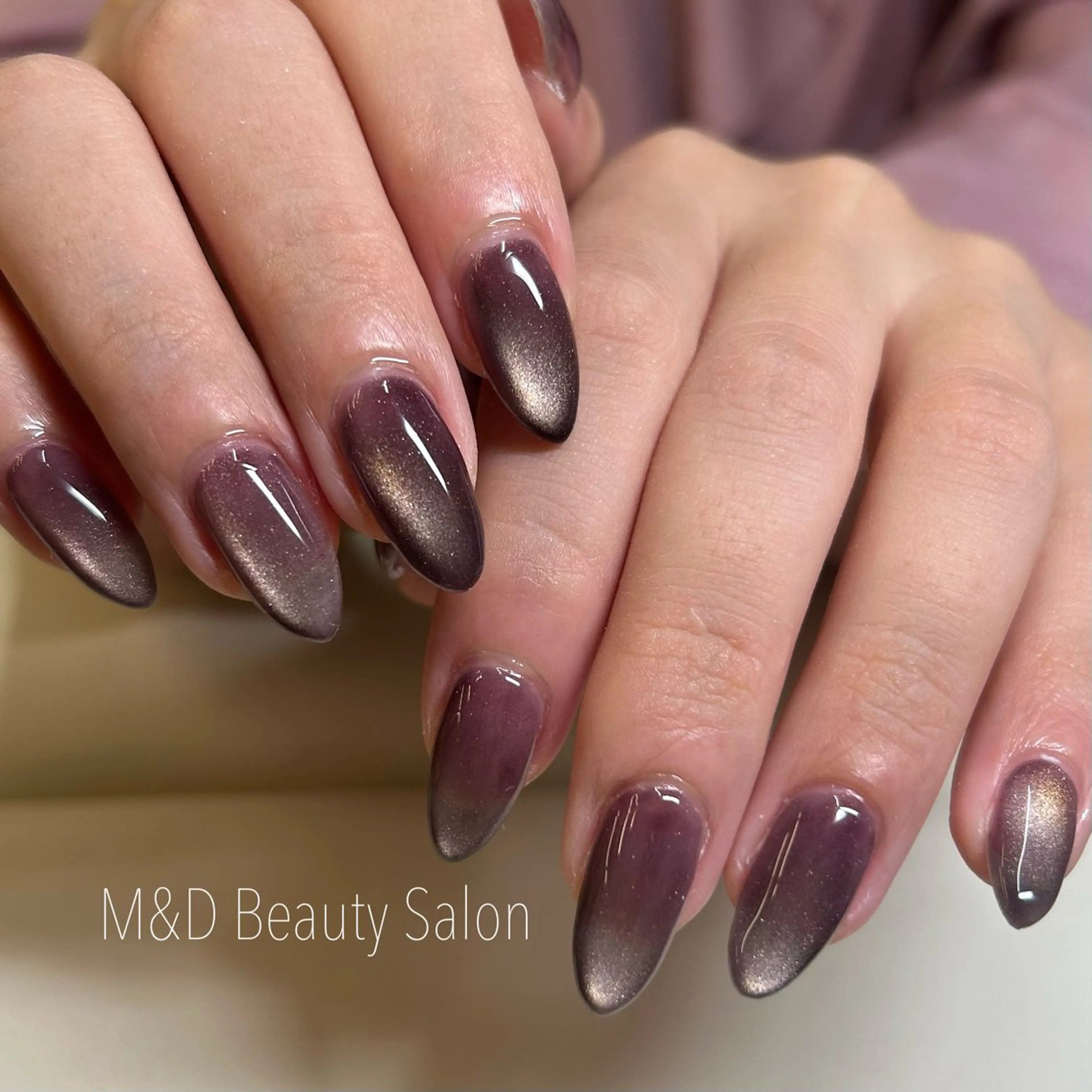 ネイル M&D Beauty Salon 銀座店所属・M&D銀座 AYAのネイルデザイン