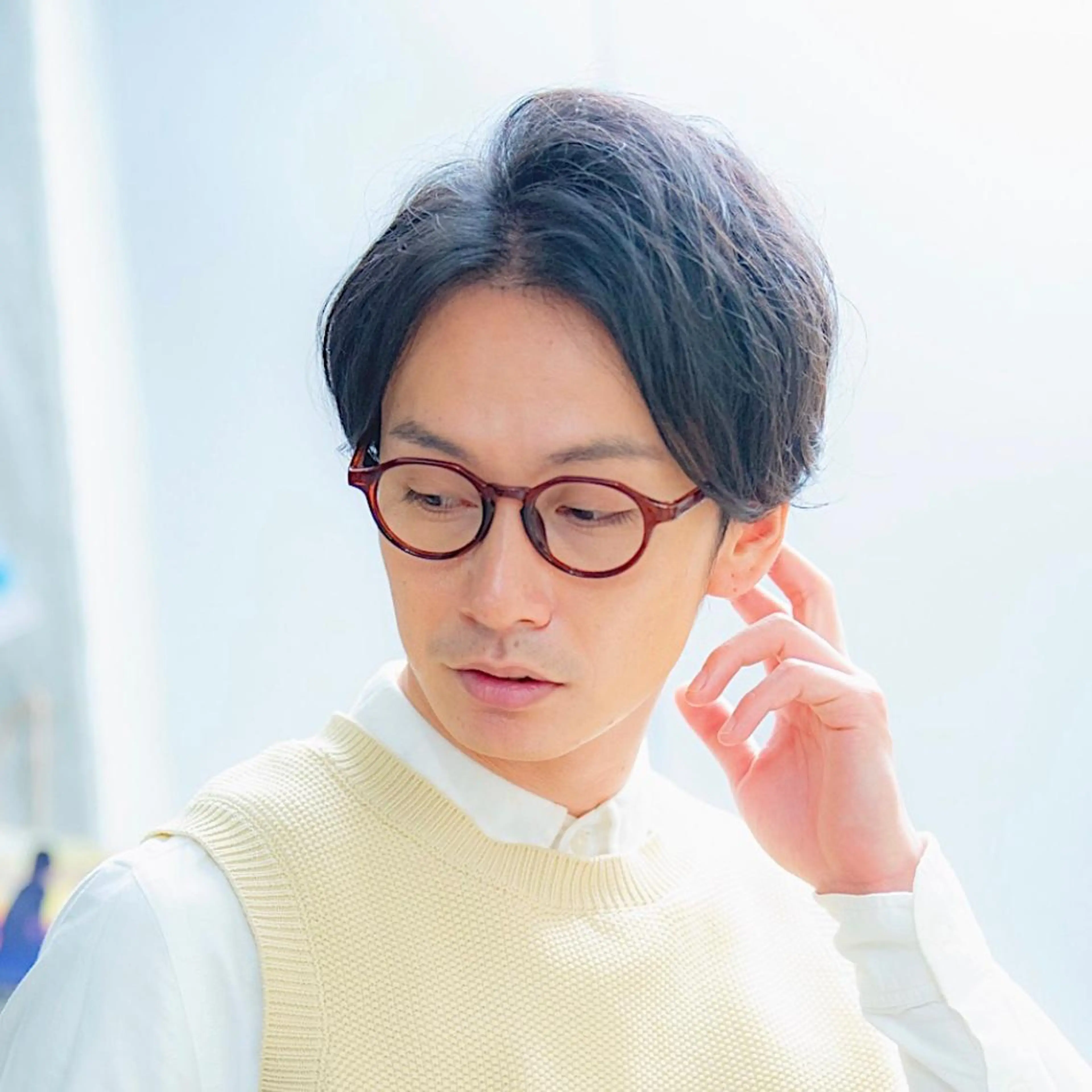 メンズ 🦋韓国系指名No1 店長/圓山 祐也🦋のヘアスタイル