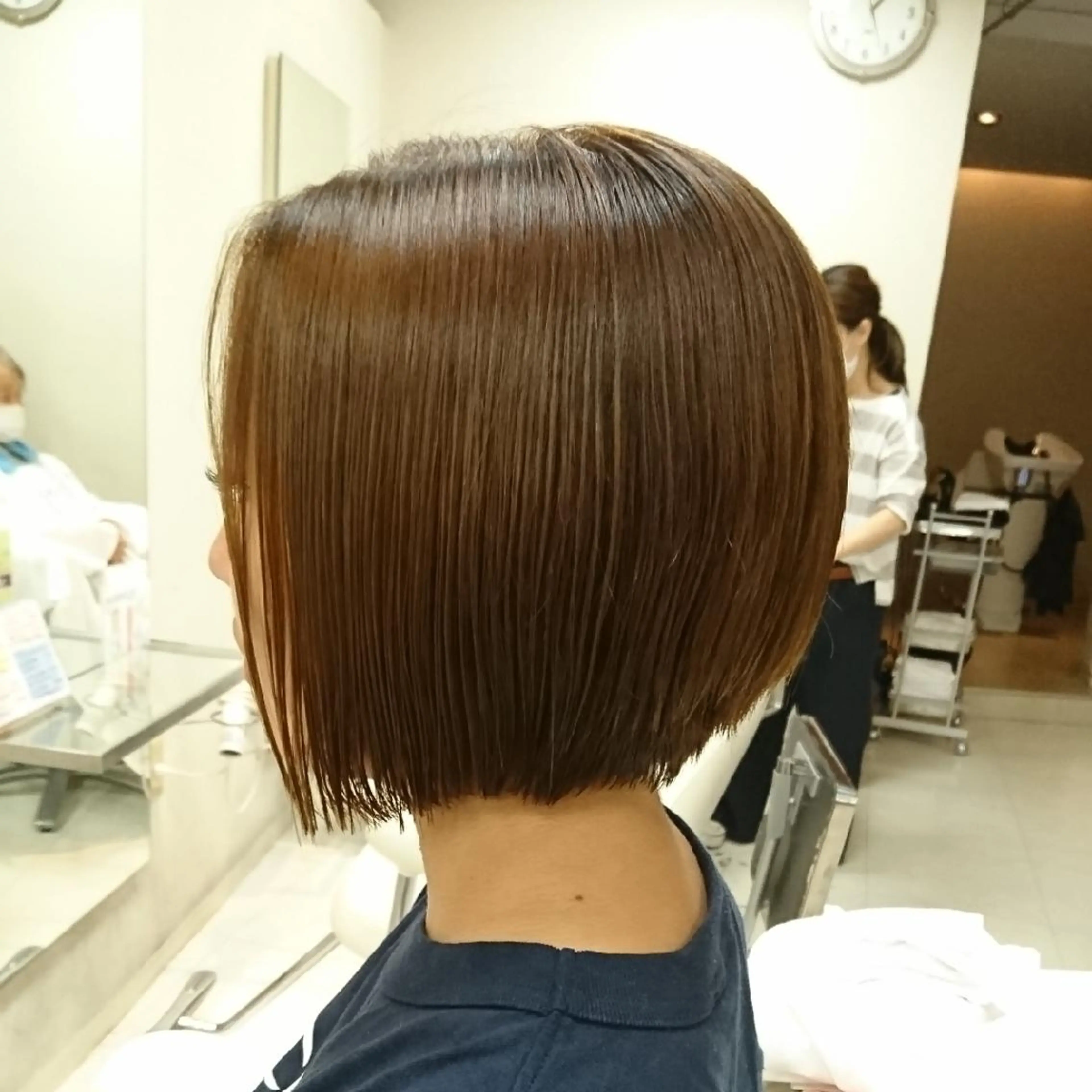 ショート カラー カット ヘアカラー 縮毛矯正 nagane sayakaのヘアスタイル