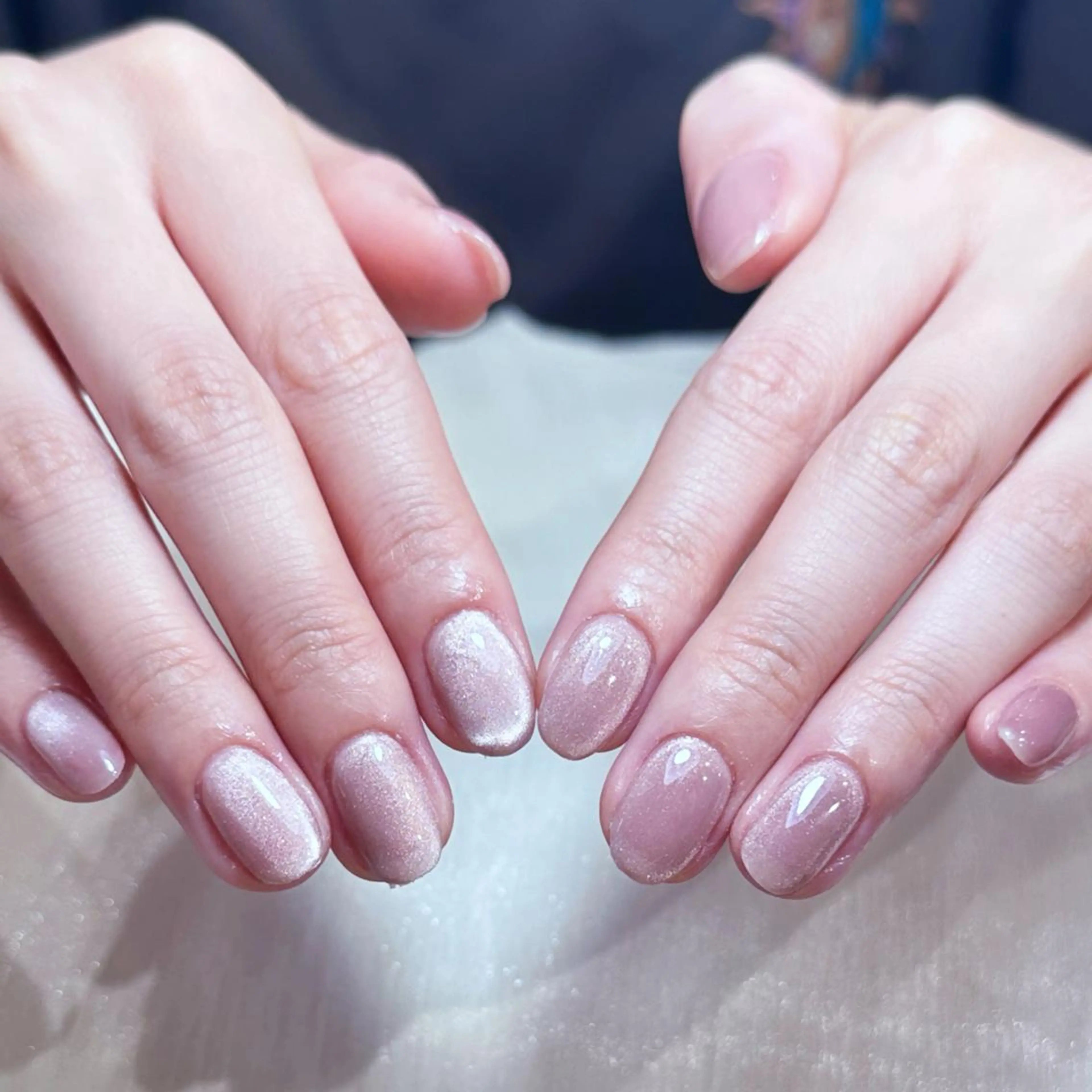 ネイル アートネイル オーロラネイル ガーリー キラキラネイル マグネットネイル ハンドネイル DIAMOND 💅のネイルデザイン