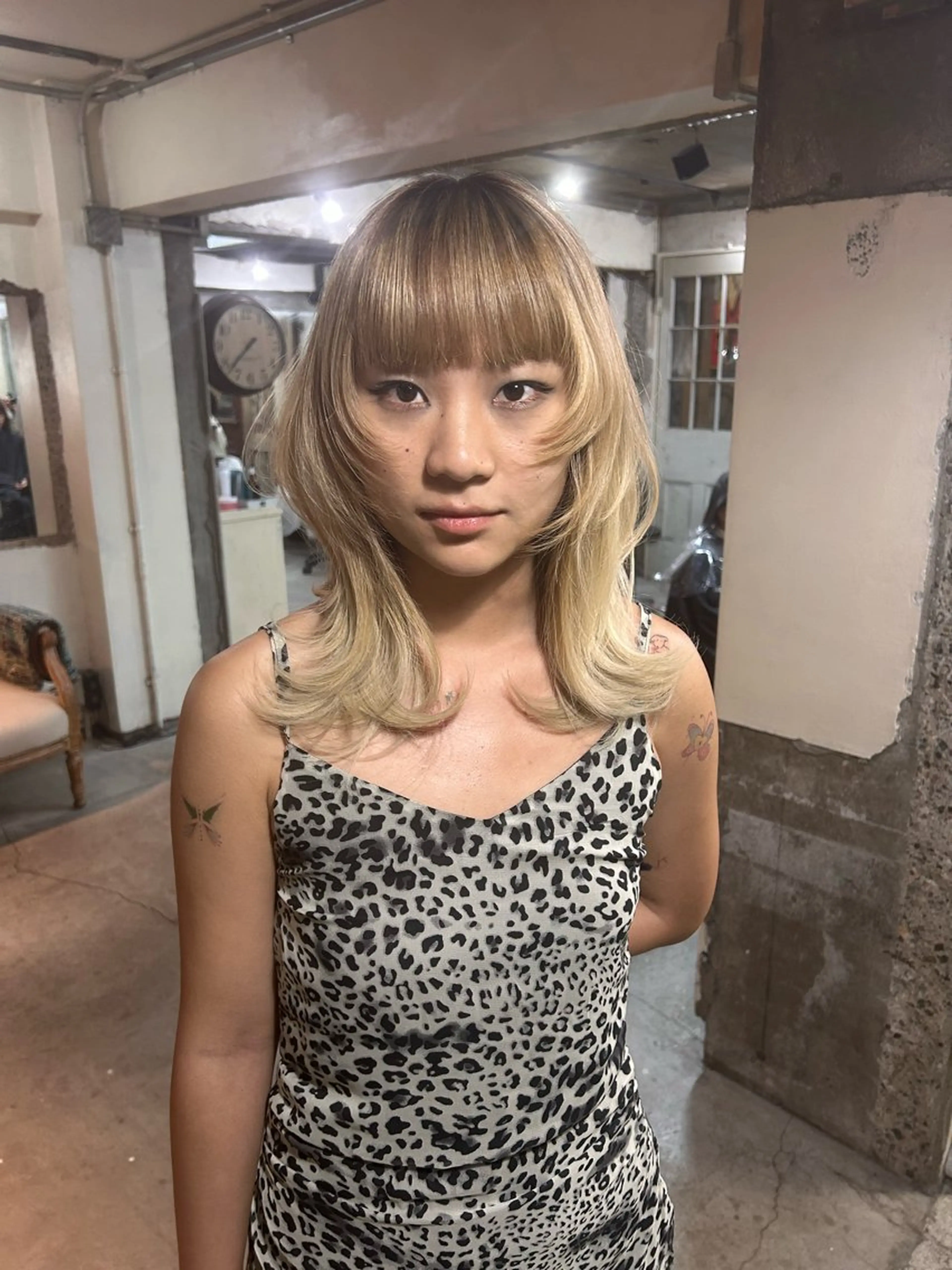 ミディアム カラー お任せヘア☘️☘️ 及川渚のヘアスタイル