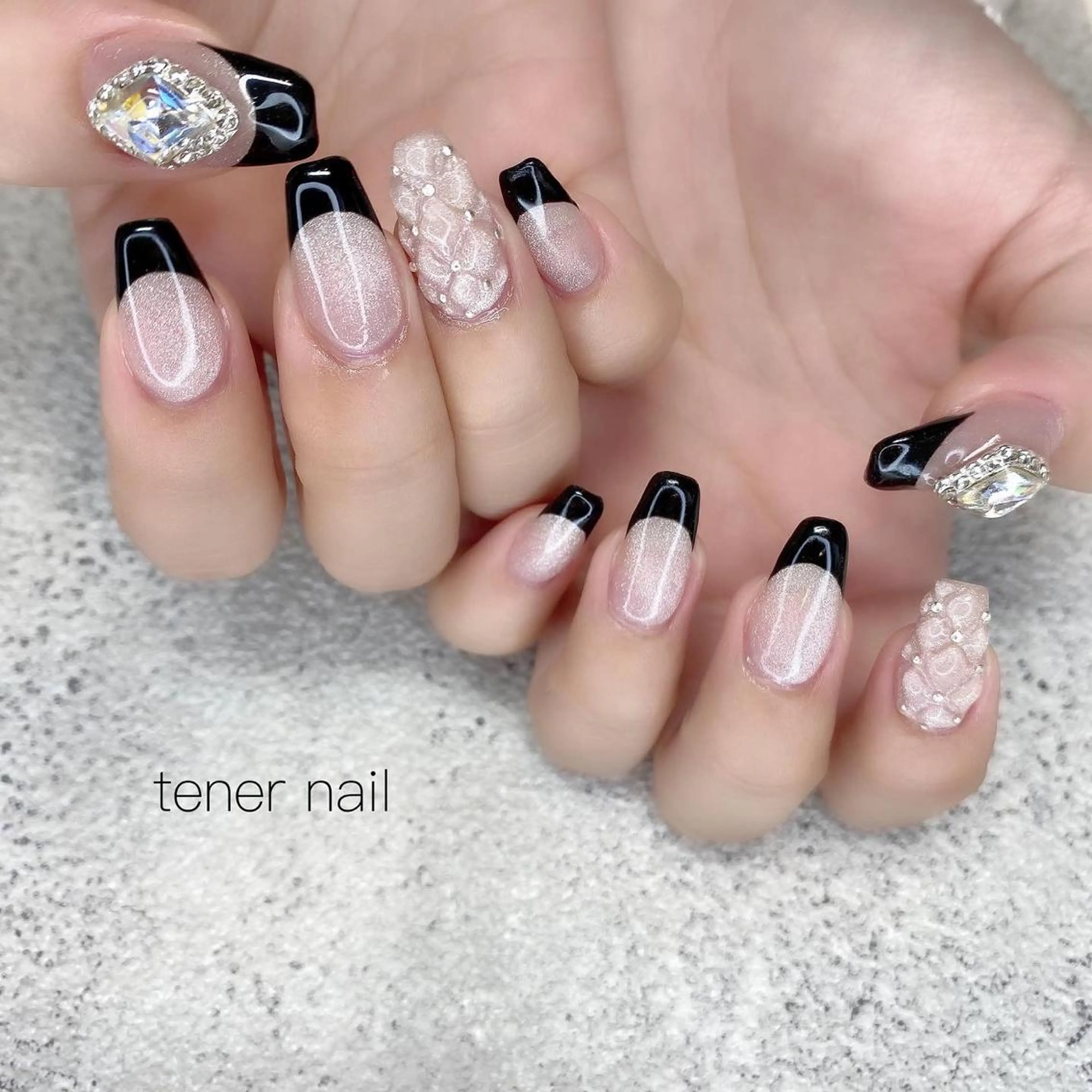 ネイル フレンチネイル tener  nail  テネルネイル所属・テネルネイル tener nailのネイルデザイン