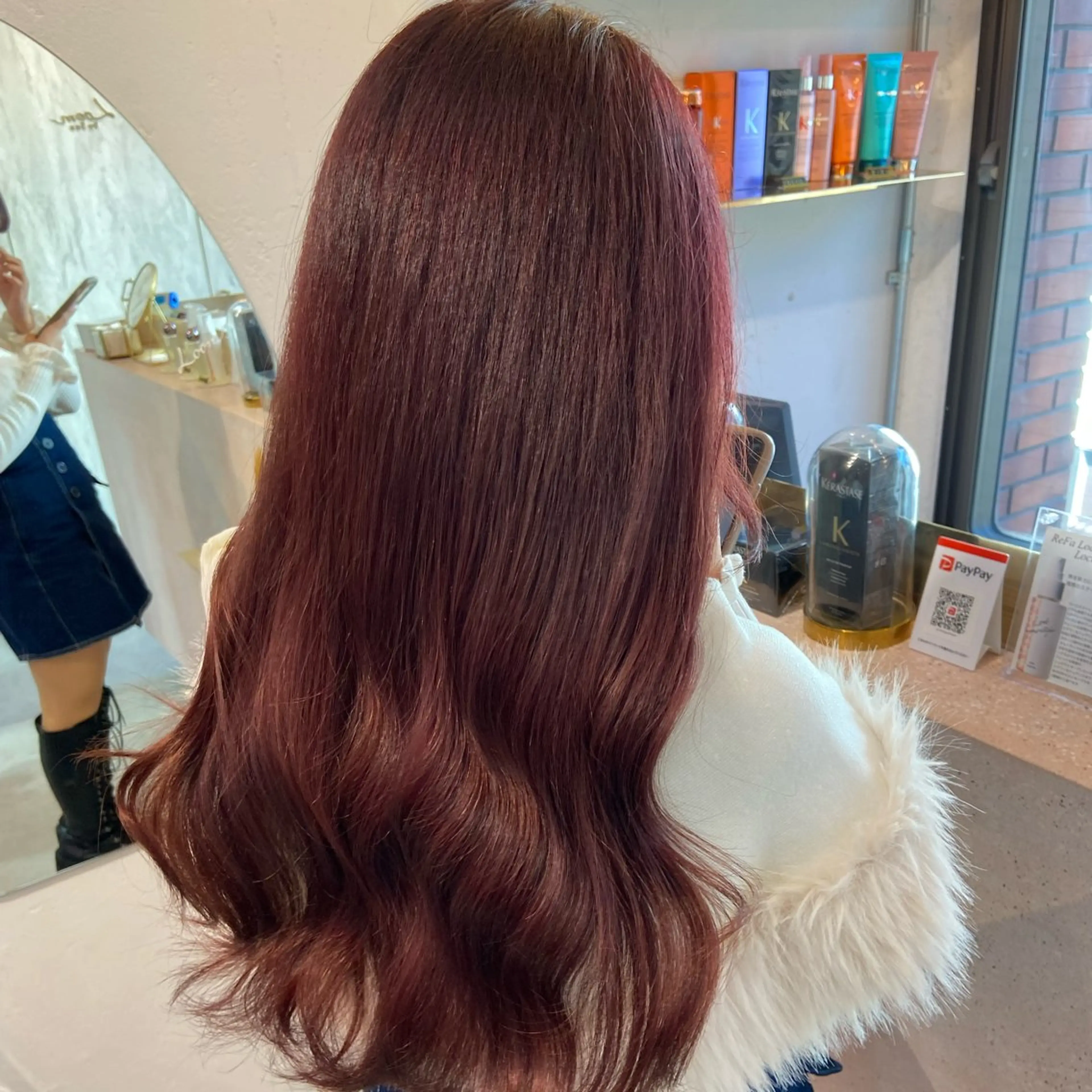 ロング カラー ブリーチ ダブルカラー 髪質改善 sajou【上野】所属・🩶艶髪ヘア/ 。。のヘアスタイル