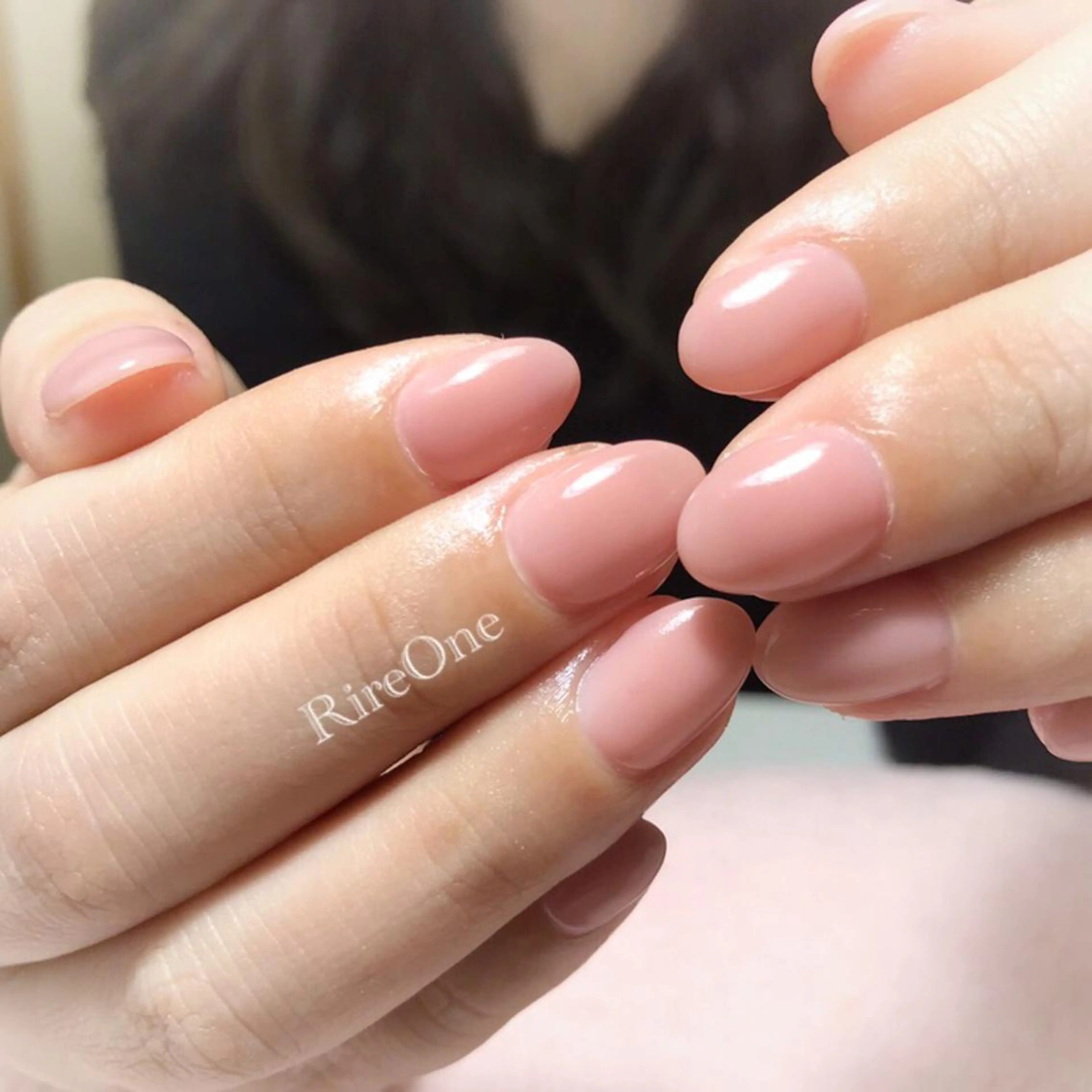 ネイル ワンカラーネイル ハンドネイル RireOne ~リルワン~のネイルデザイン