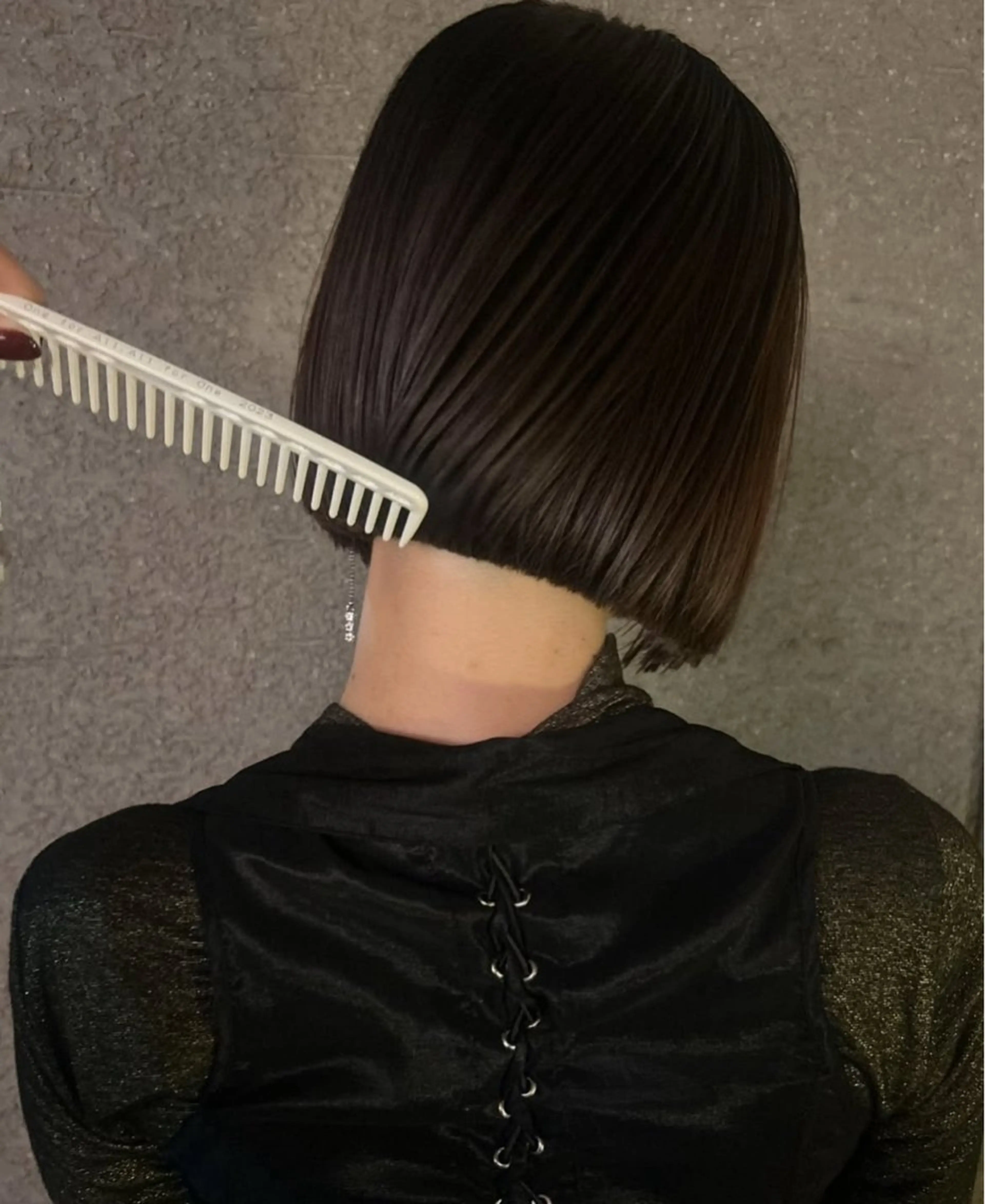 ショート ボブ BROUN®所属・江坂カットモデル nacaのヘアスタイル