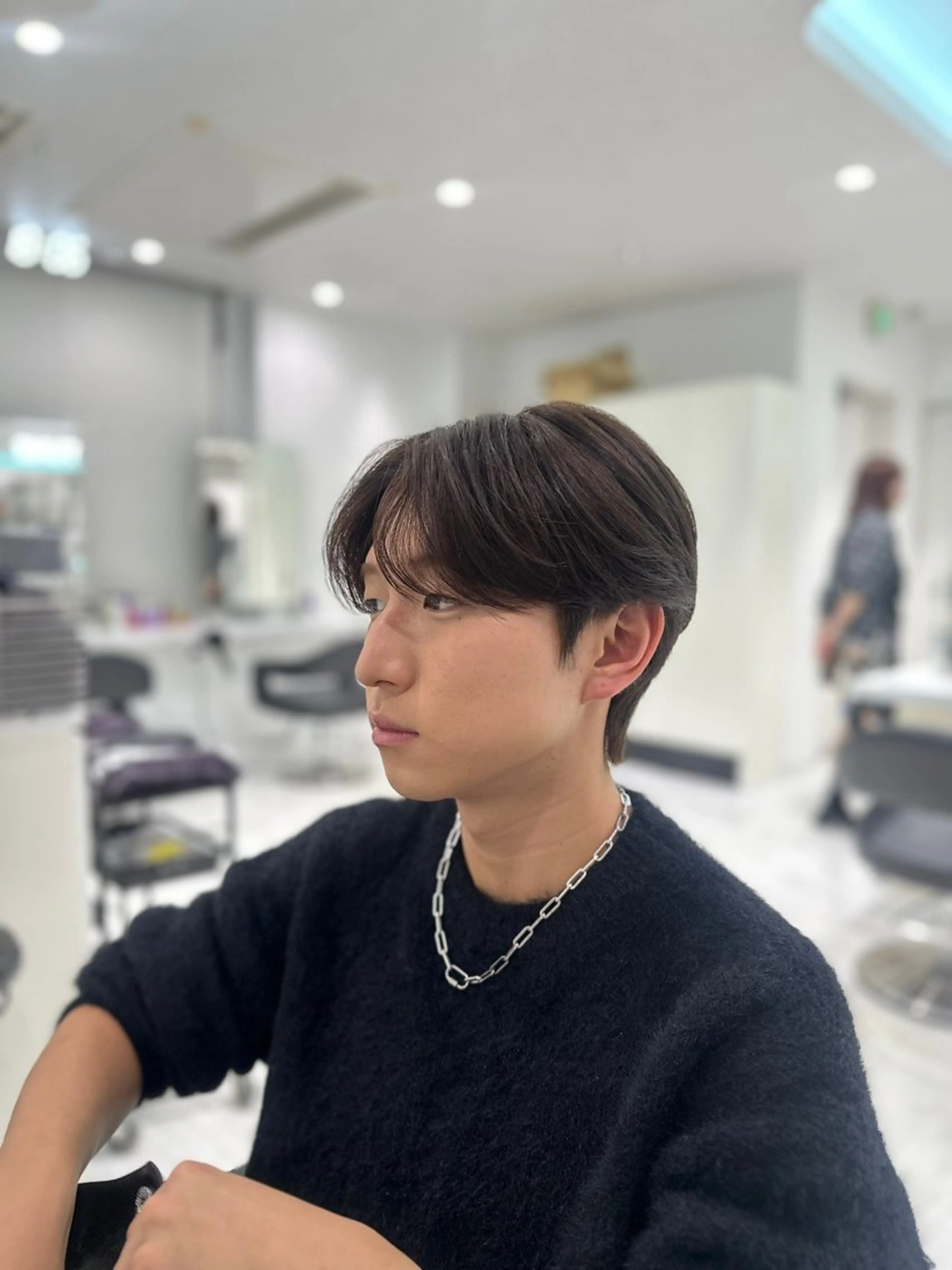 ショート カラー メンズ カット ヘアカラー 🐺メンズパーマ 特化　あさひ🐺のヘアスタイル