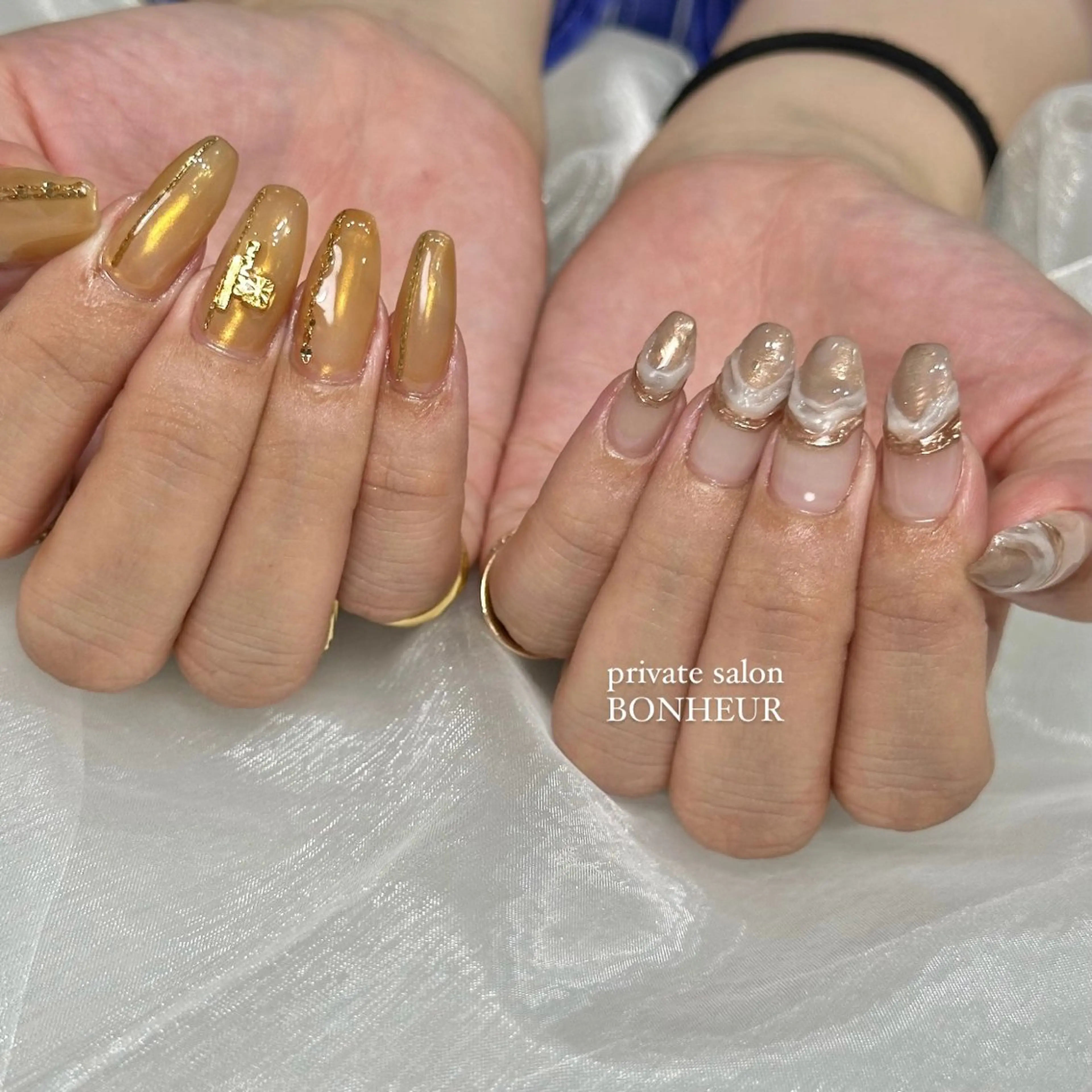 ネイル ハンドネイル BONHEUR Annaのネイルデザイン