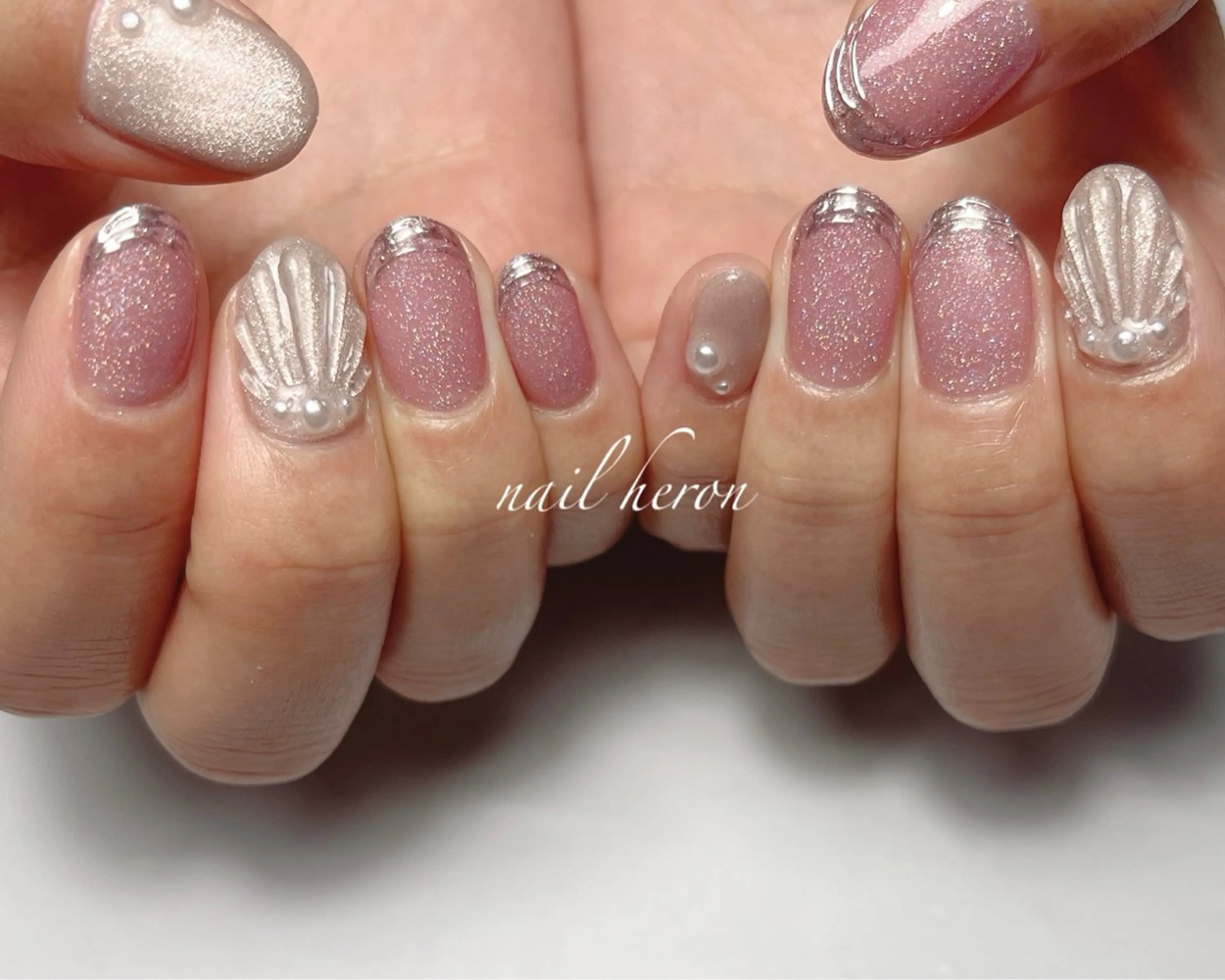 ネイル ぷっくりネイル ハンドネイル nail heron所属・saki_ nail heronのその他イメージ