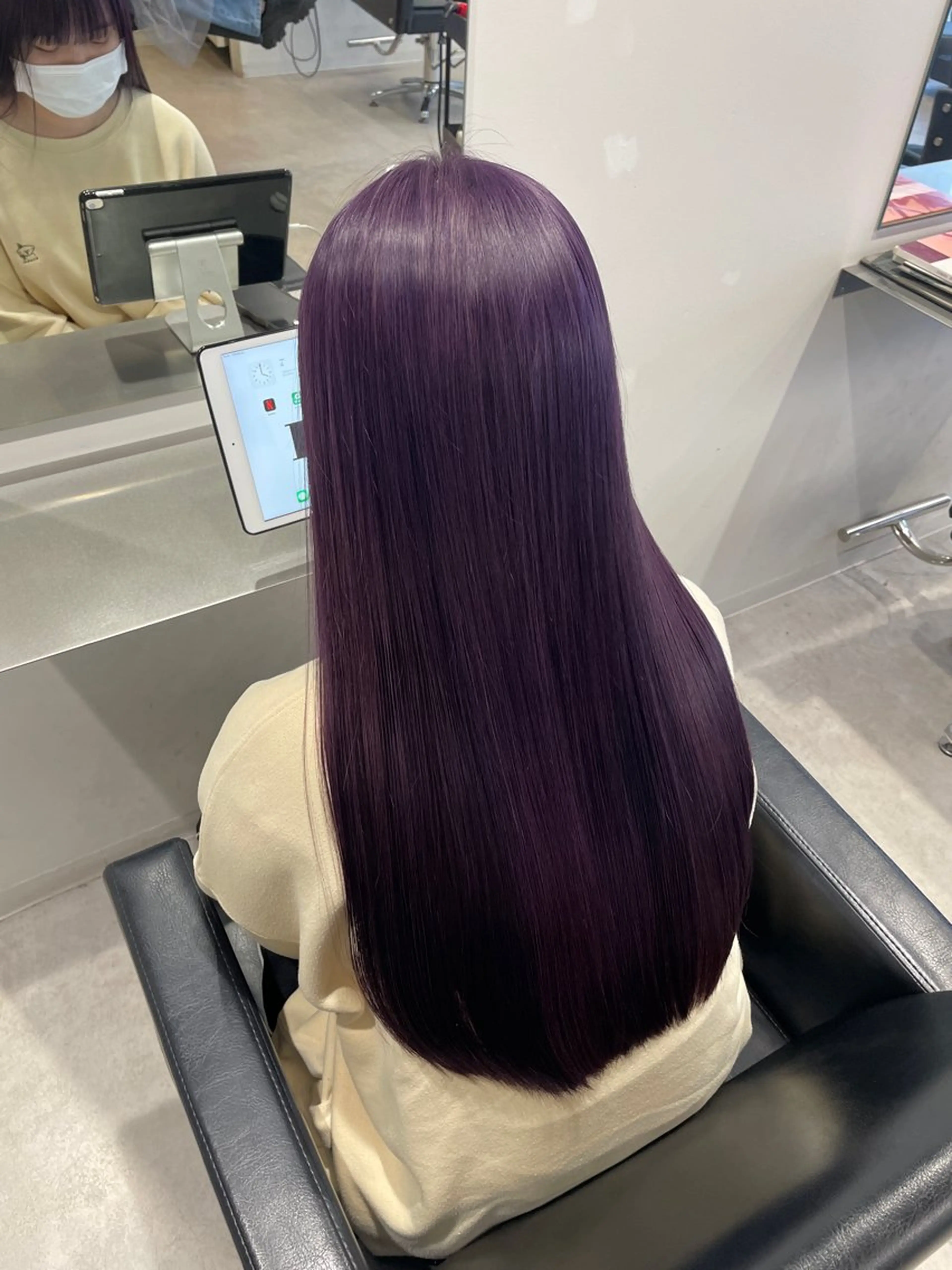 ロング ヘアカラー トリートメント MIHO☾·̩͙⋆ Kroのヘアスタイル