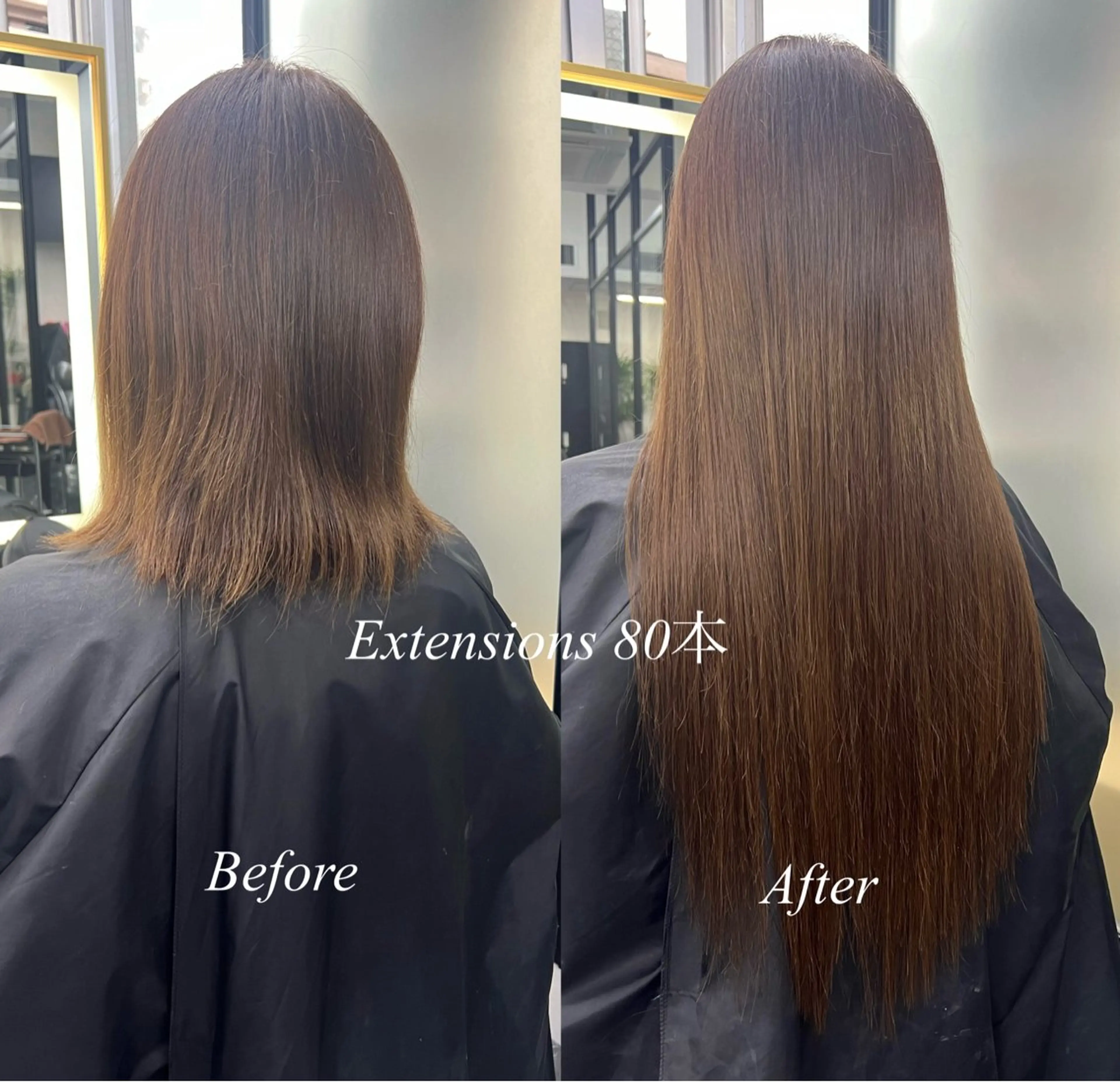 ロング カラー シールエクステ ハイトーンカラー エクステ ヘアカラー エクステ シールエクステ特化 ハイトーン、NANAのヘアスタイル