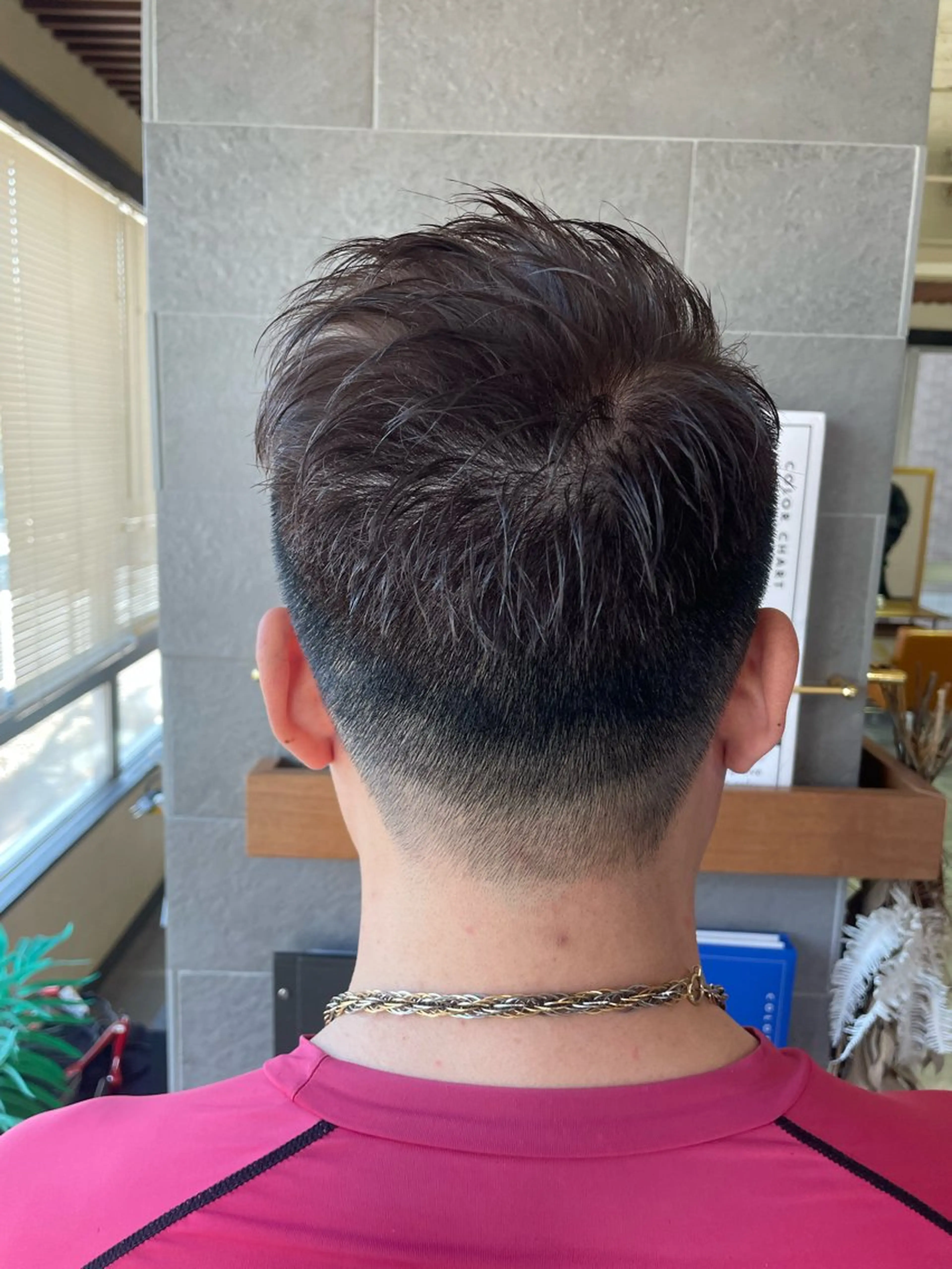 ショート メンズ 溝口 槙里也のヘアスタイル