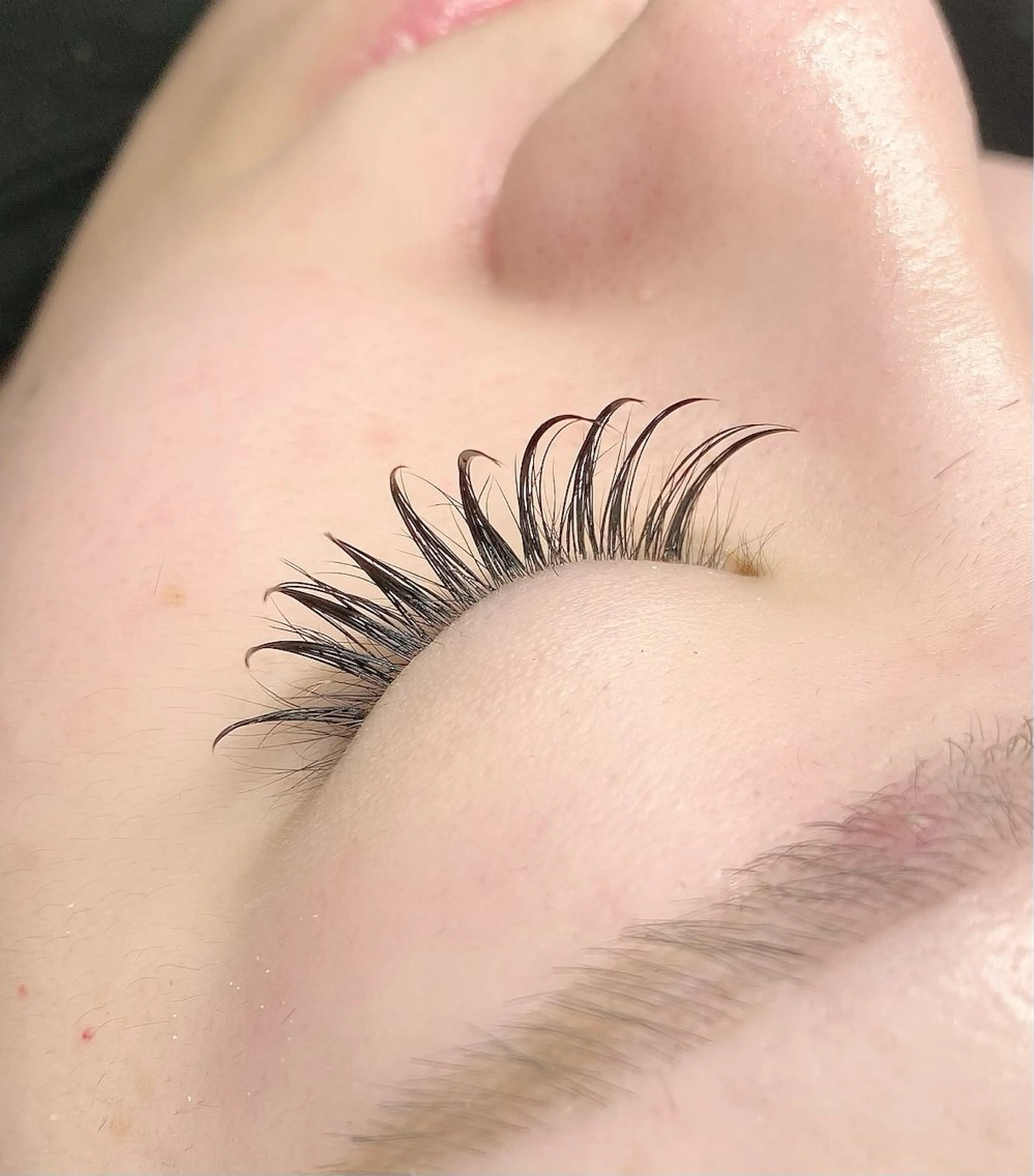 マツエク・マツパ フラットラッシュ はまだ めいのマツエク・マツパデザイン