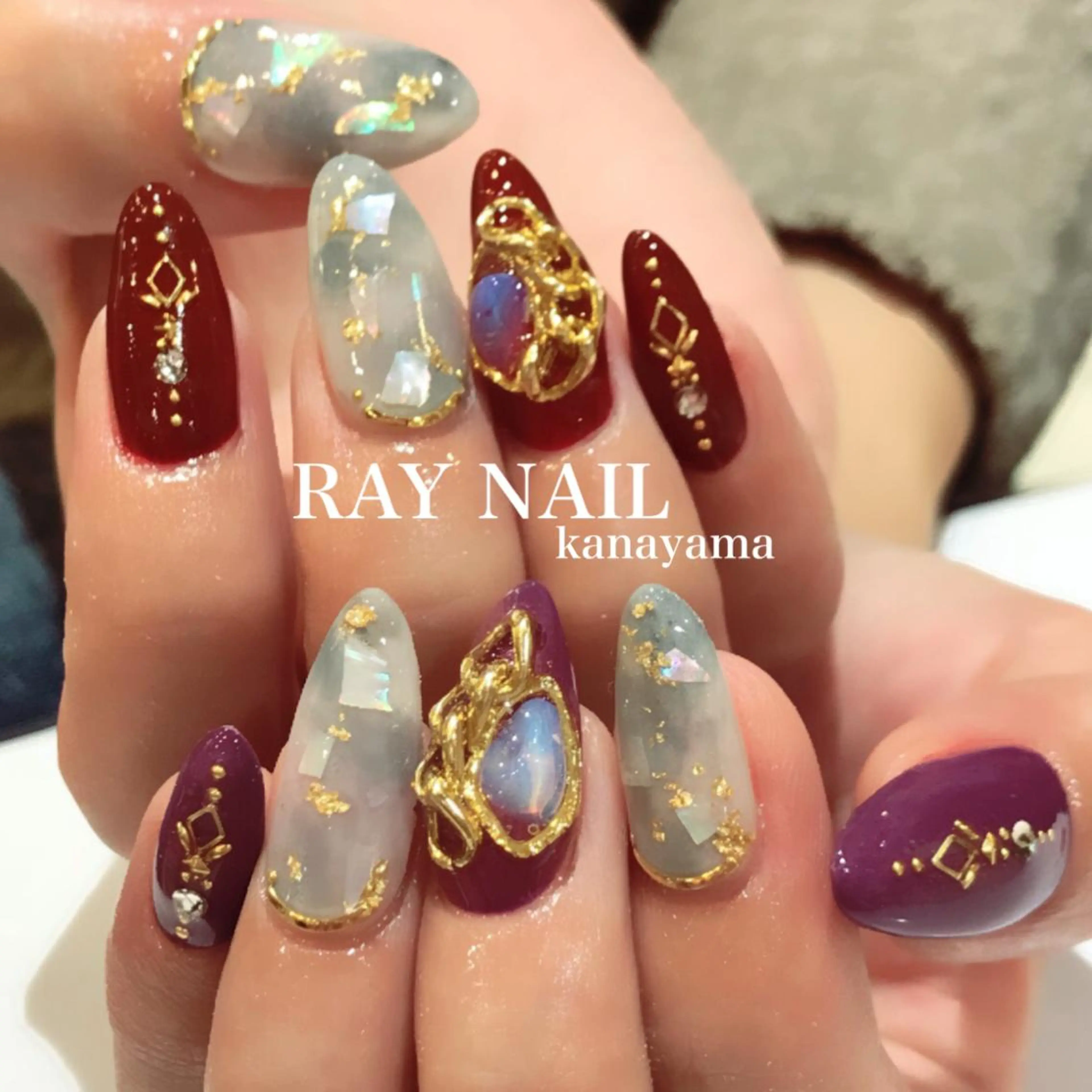 ネイル ニュアンスネイル Arowa 伊田のネイルデザイン