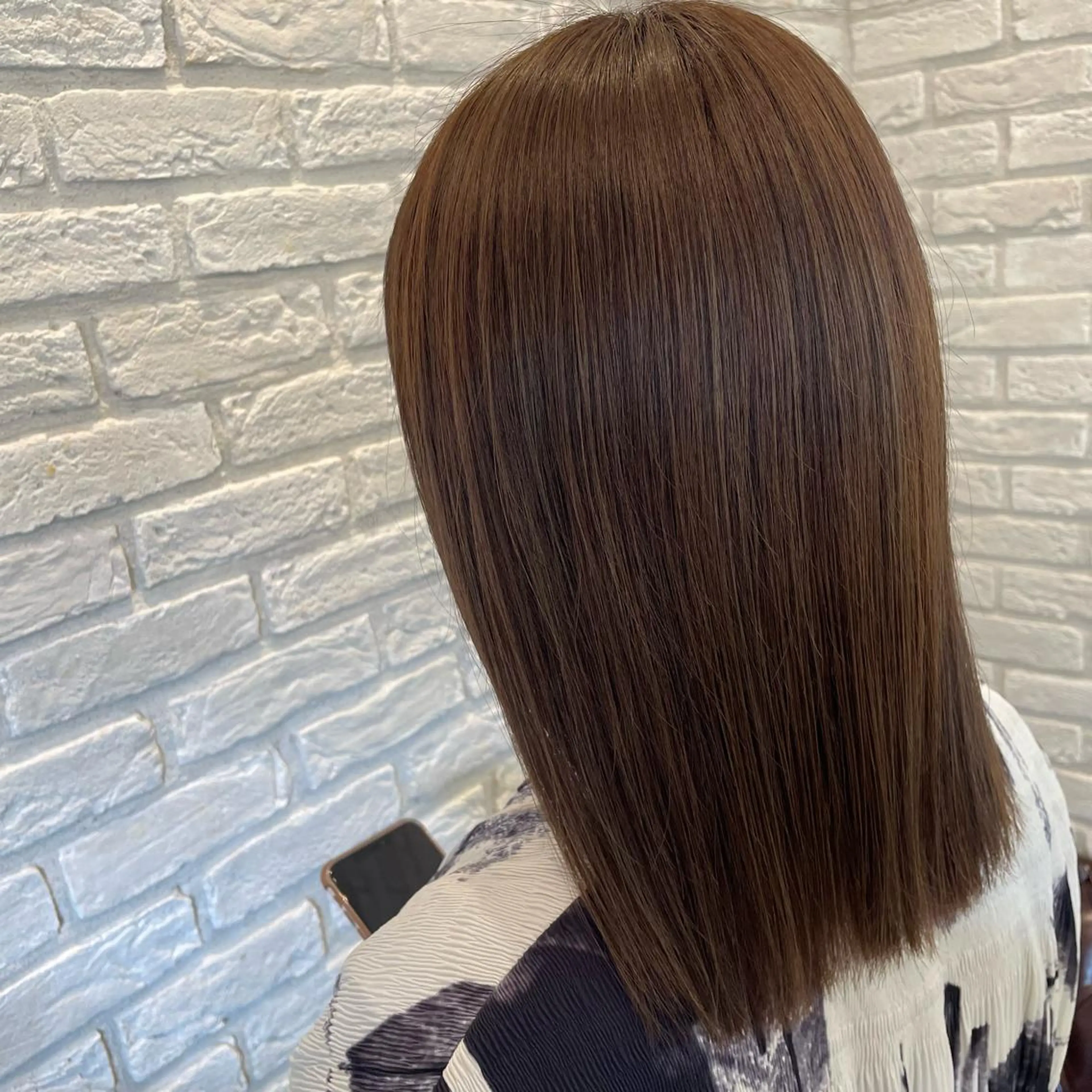 ミディアム カラー ベージュカラー オリーブベージュ カット ヘアカラー トリートメント erina💖 CLUTCH天王寺のヘアスタイル