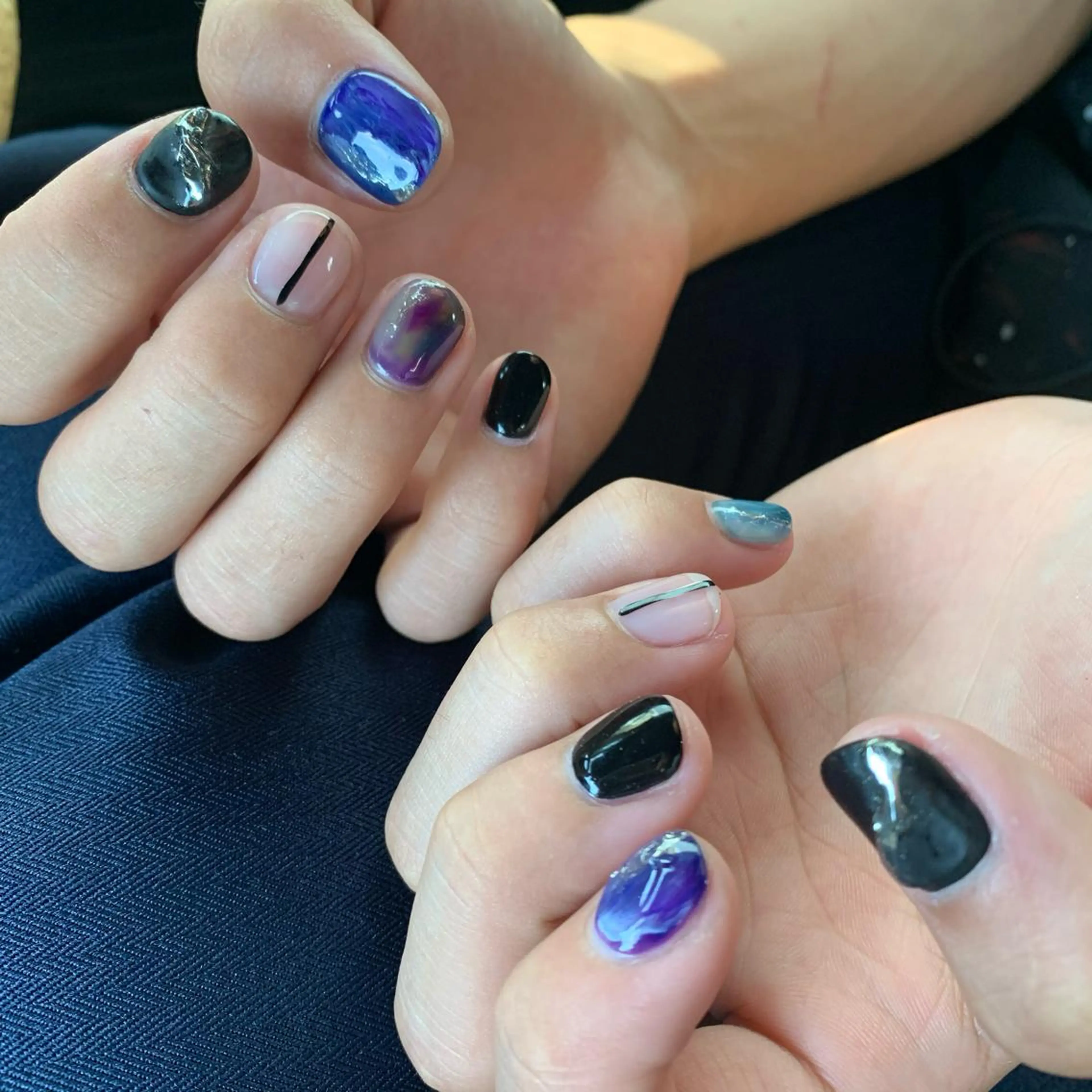 ネイル メンズネイル ハンドネイル 佐藤 穂乃香のネイルデザイン