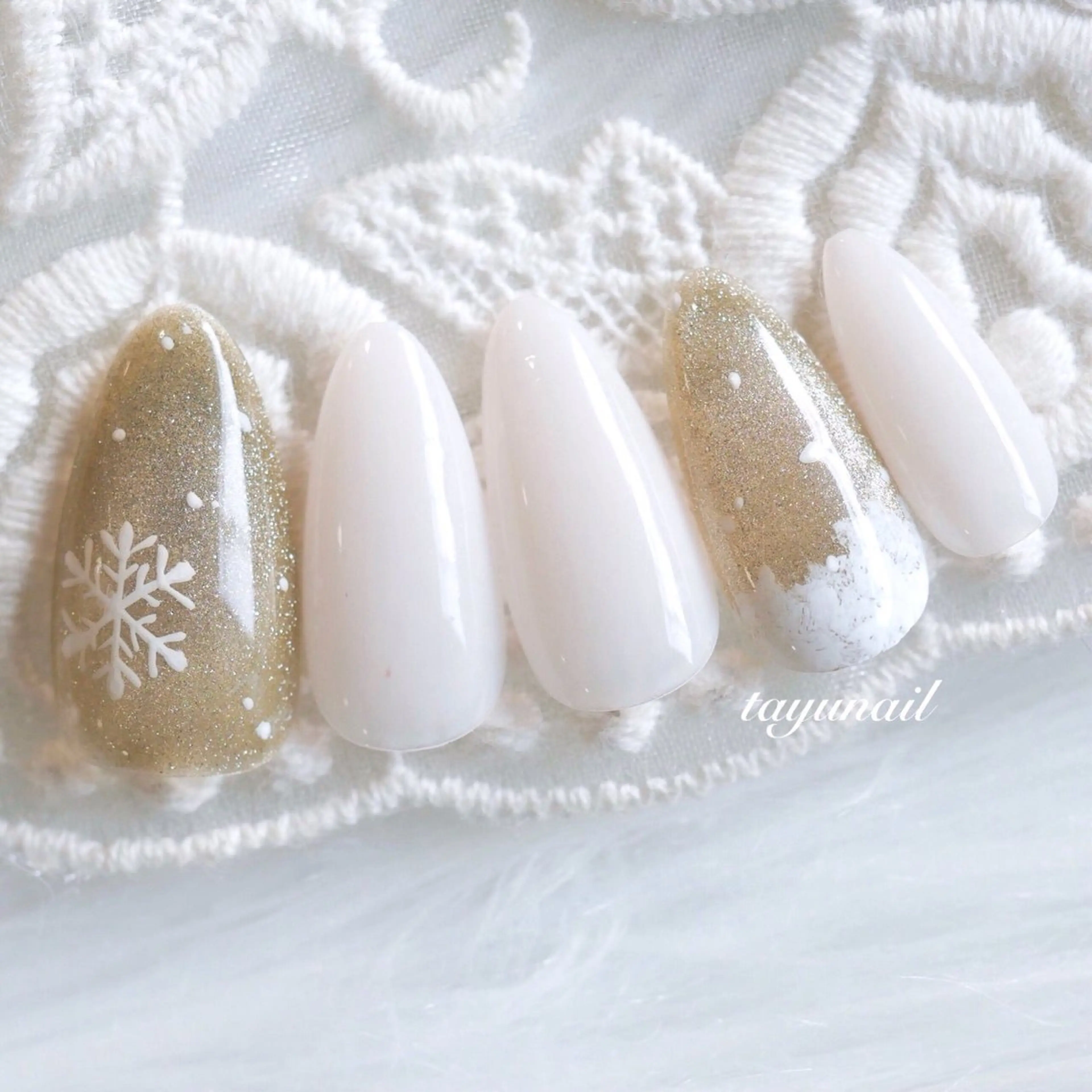 ネイル ハンドネイル ネイルサロン・ネイルスクール　たゆnail所属・ネイルサロン 【たゆnail】のネイルデザイン