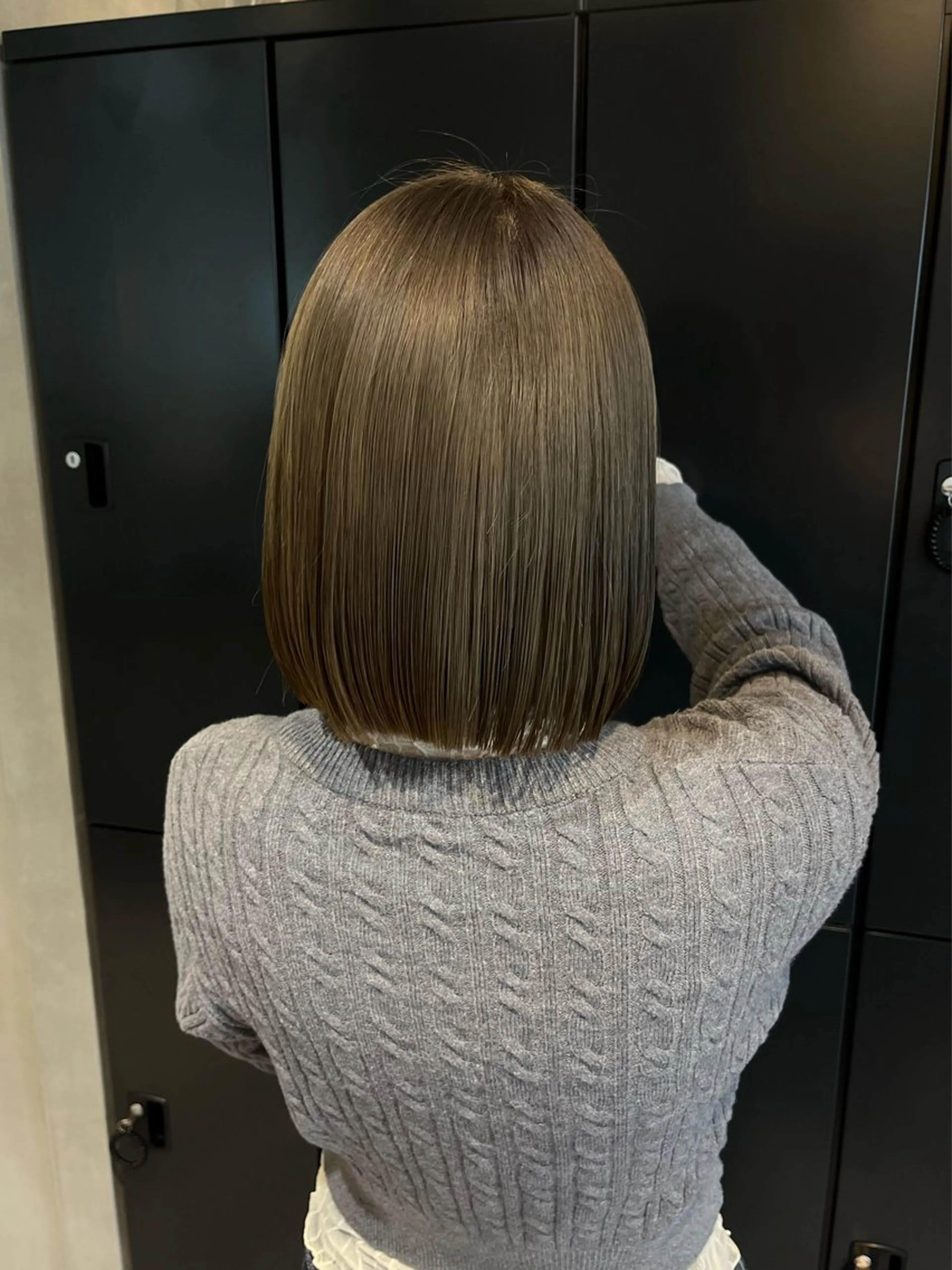 ショート カラー ブリーチ 透明感カラー ハイトーンカラー ボブ hashimoto kaedeのヘアスタイル