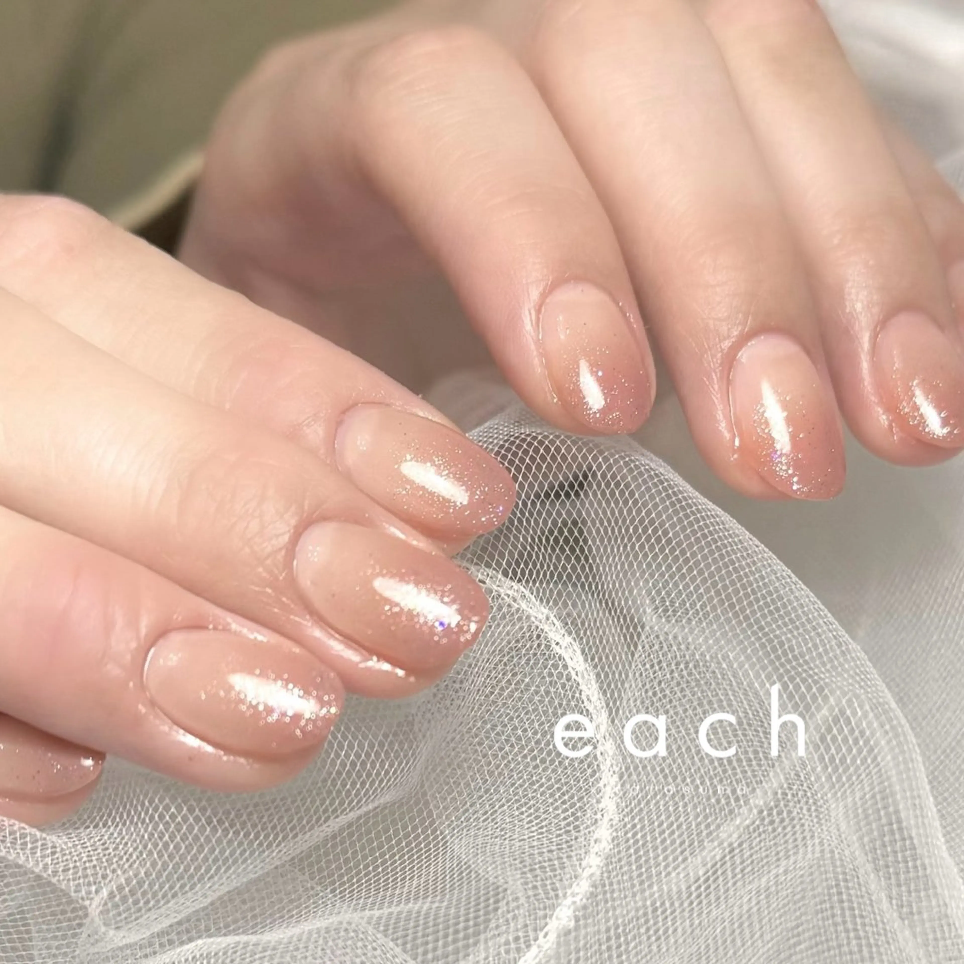 ネイル ジェルネイル each sakuraのネイルデザイン