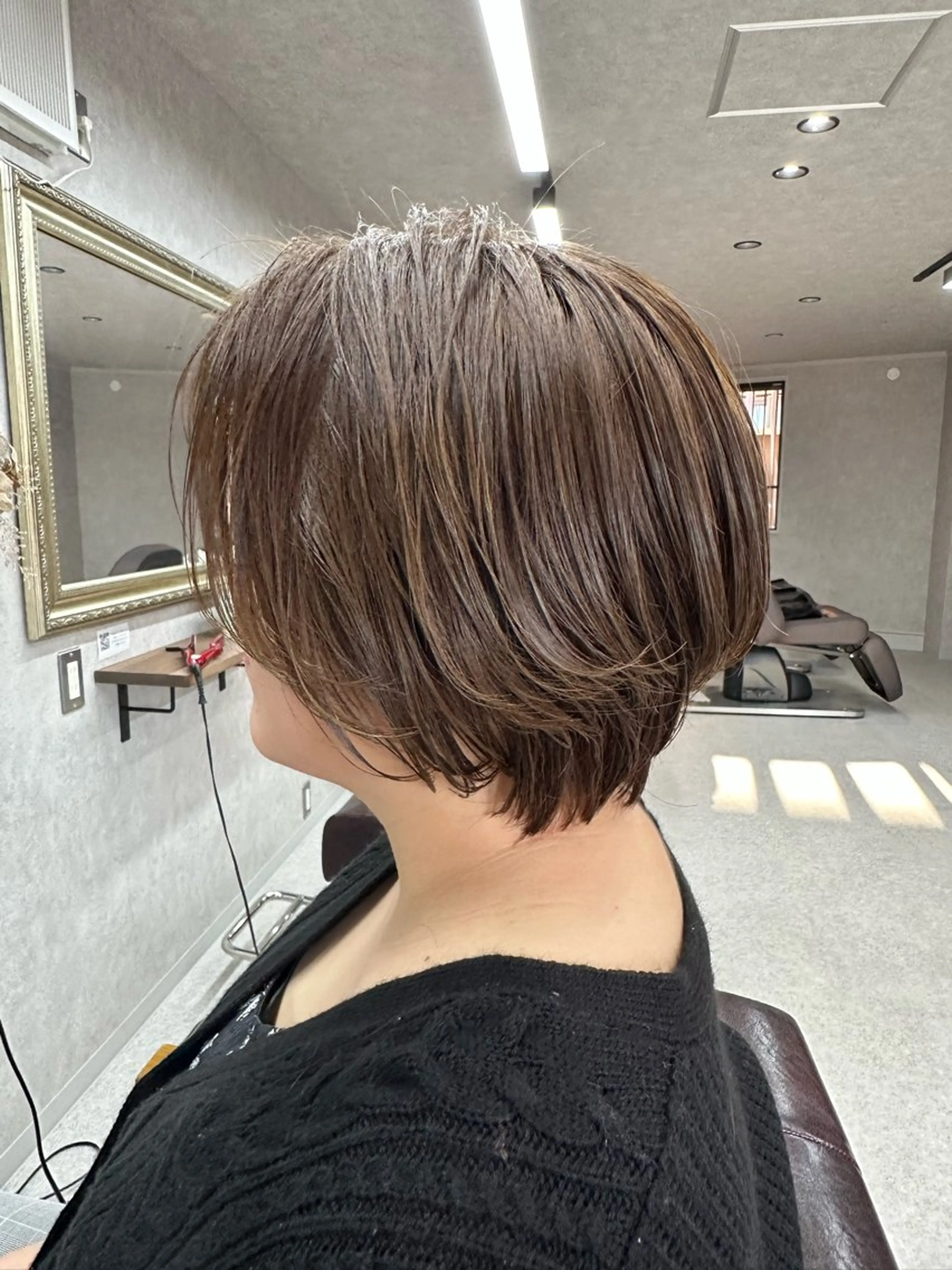 ショート カラー カット ヘアカラー トリートメント Lien 深井店のヘアスタイル
