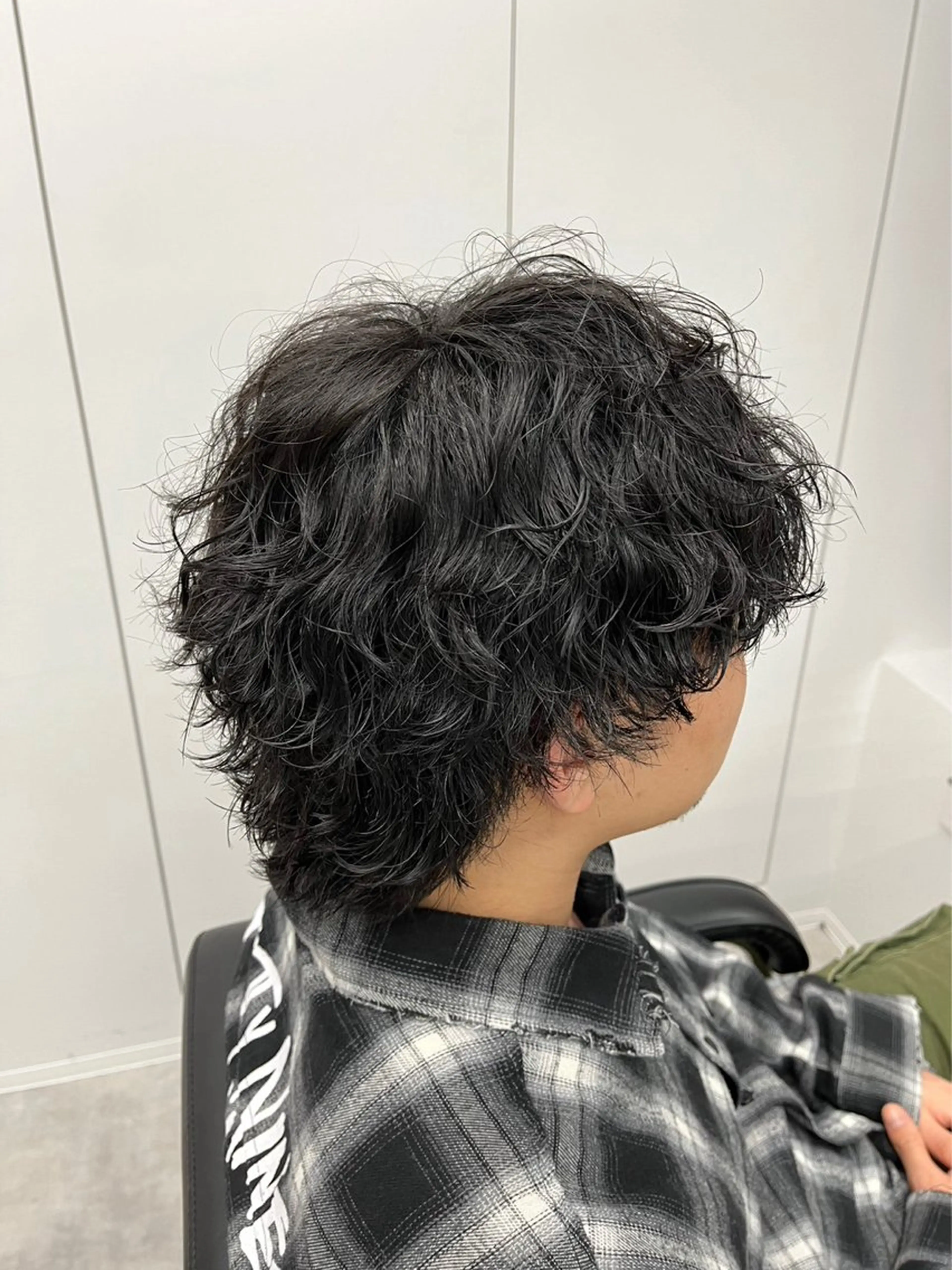 ミディアム パーマ メンズ メンズパーマ/新潟/ 万代/高橋悠叶のヘアスタイル