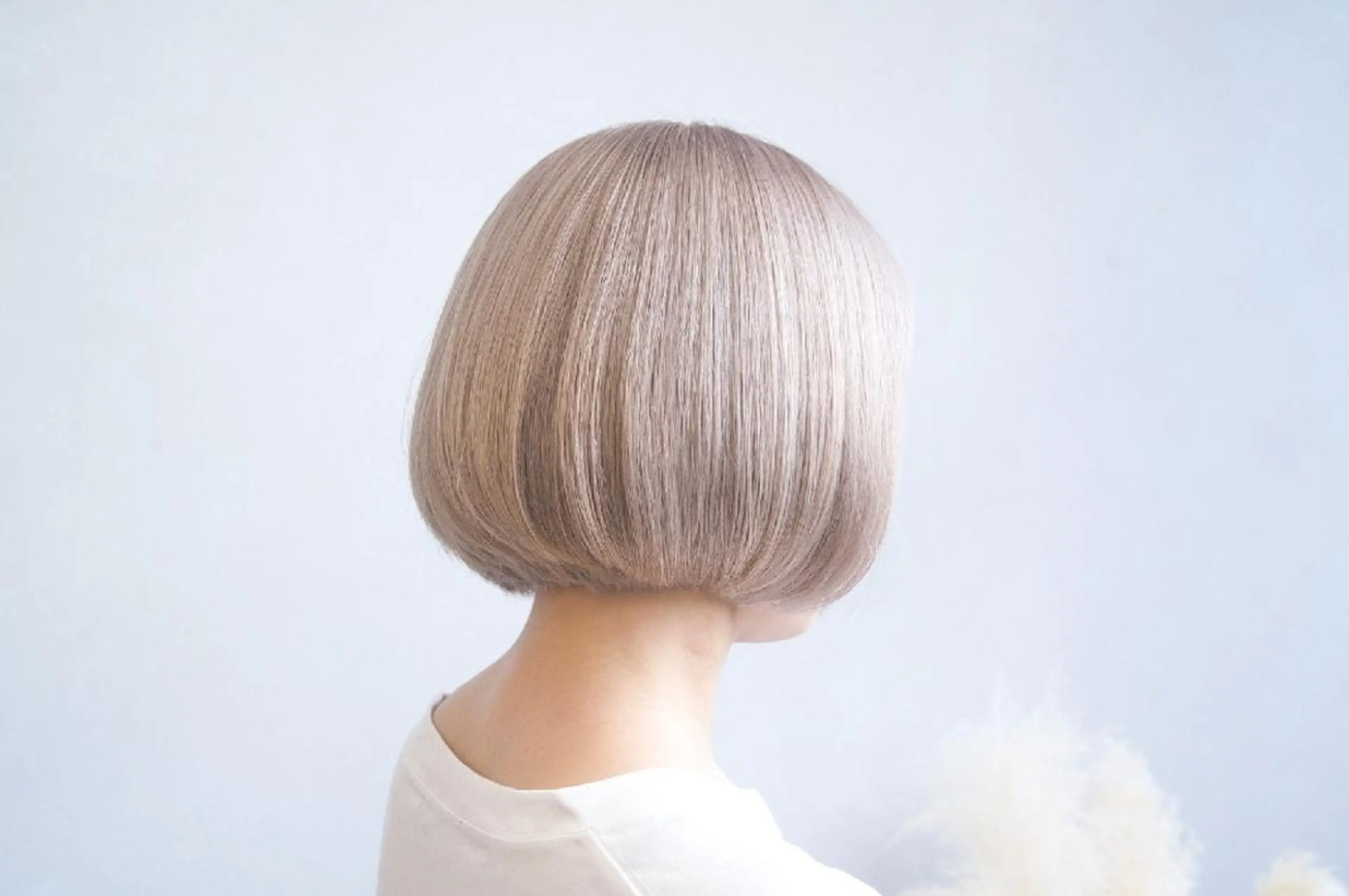 ショート ボブ 髪質改善 トリートメント カット ヘアカラー トリートメント Armoire所属・安藤悠里/ハイトーン /デザインカラーのヘアスタイル