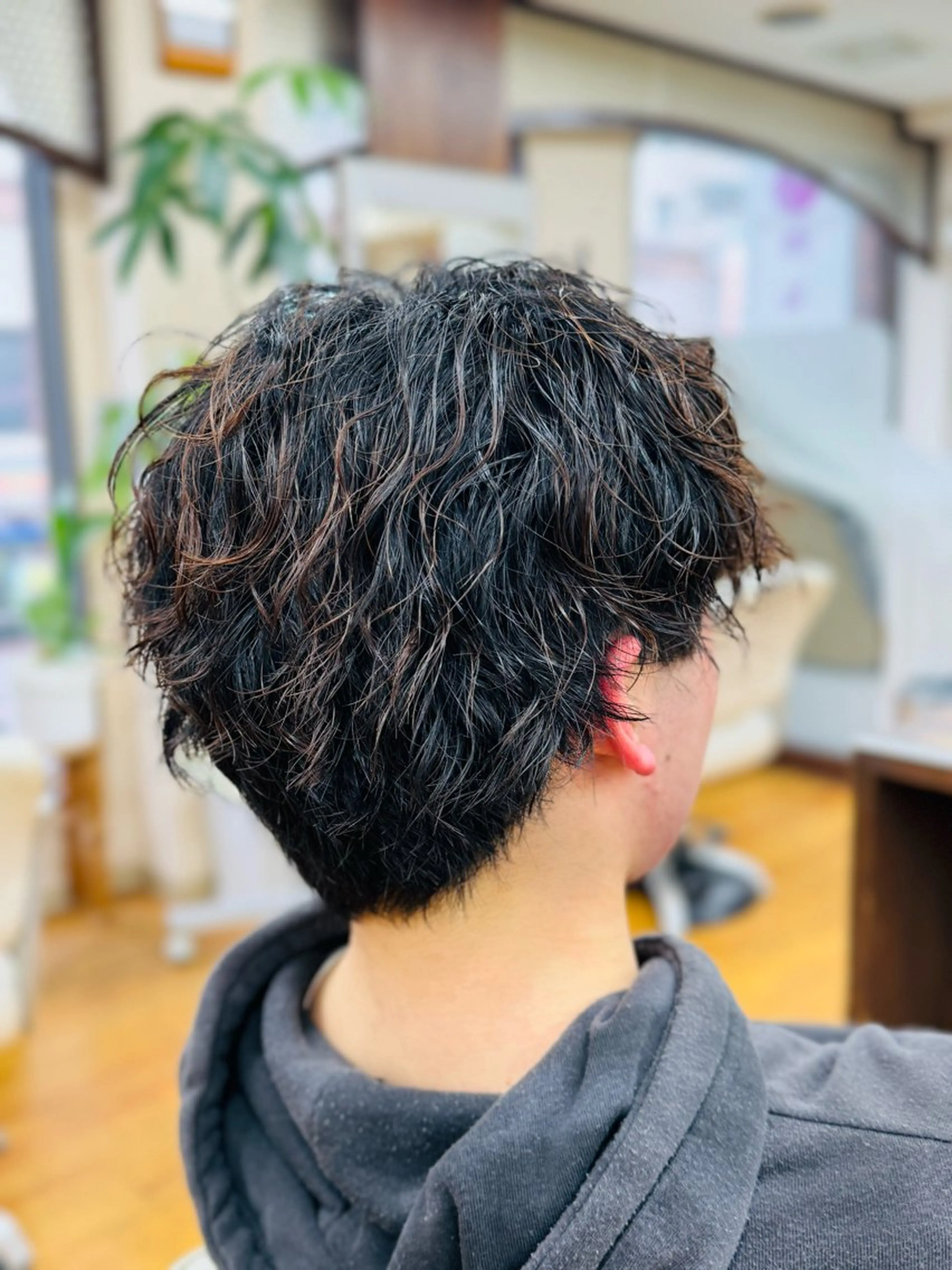 ショート ツイストパーマ ふくおか ななのヘアスタイル