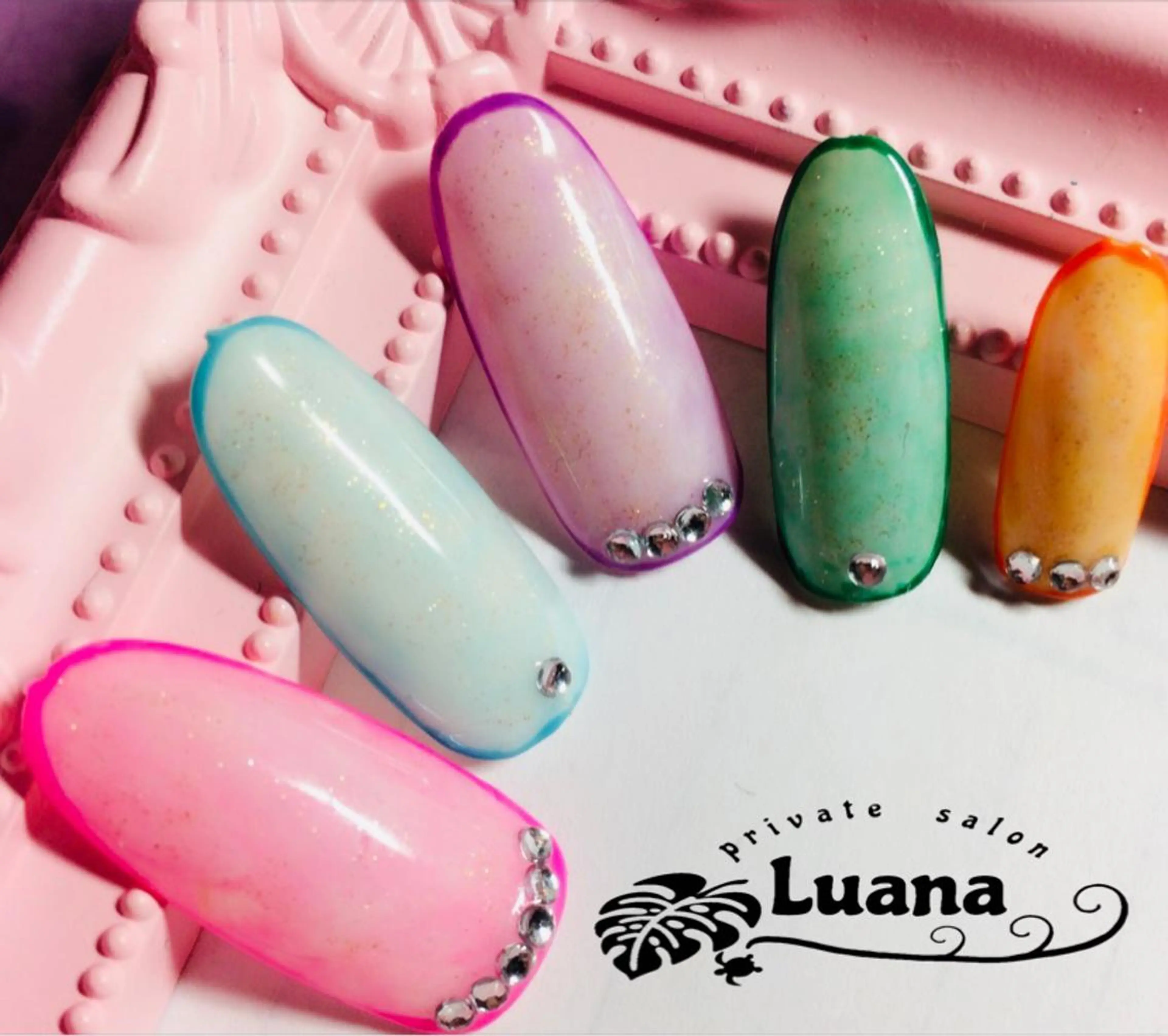 ネイル 自宅ネイルサロン ルアナのネイルデザイン