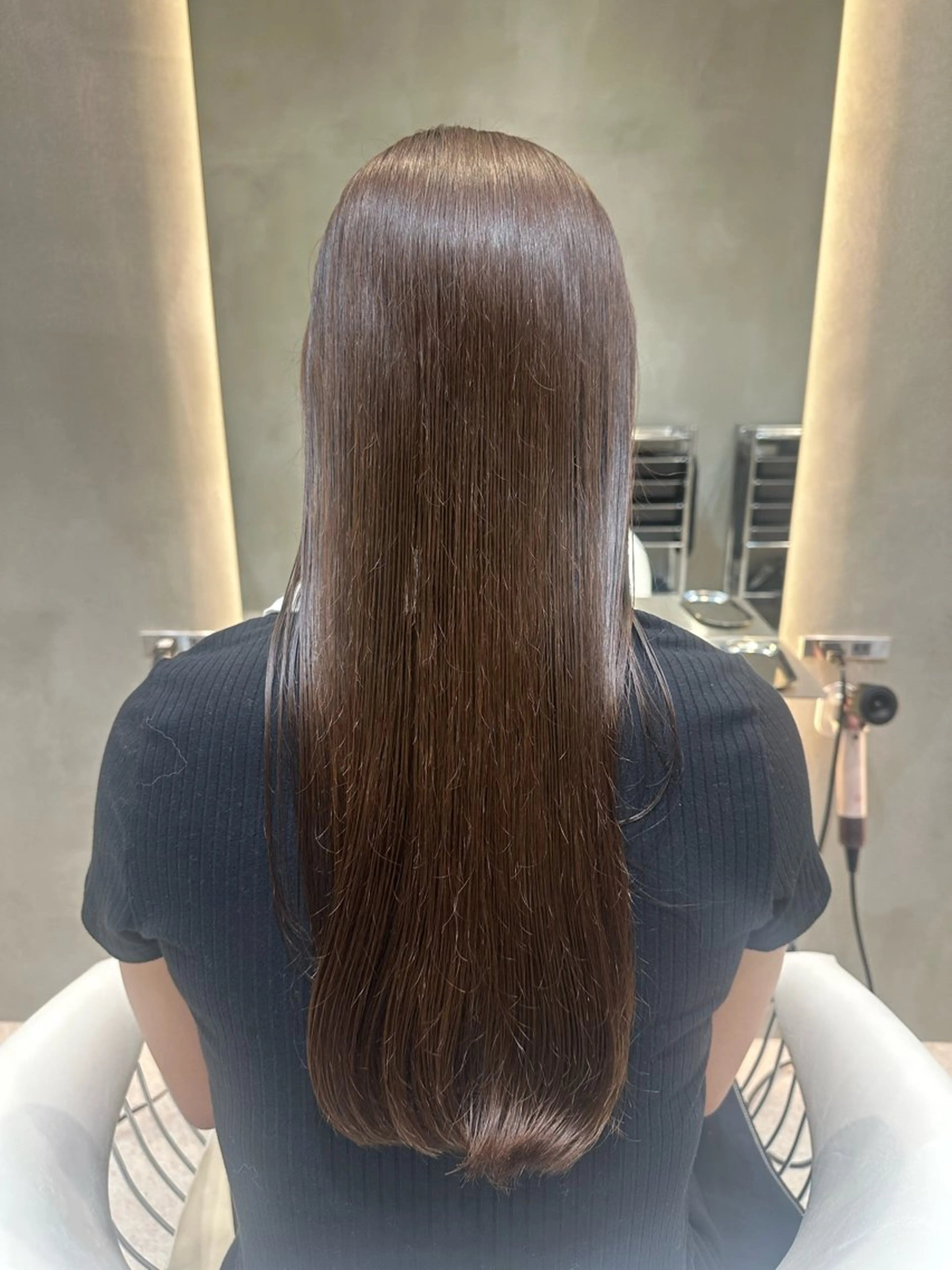 ロング トリートメント 透明感カラー/伊藤 陸/soigneのヘアスタイル