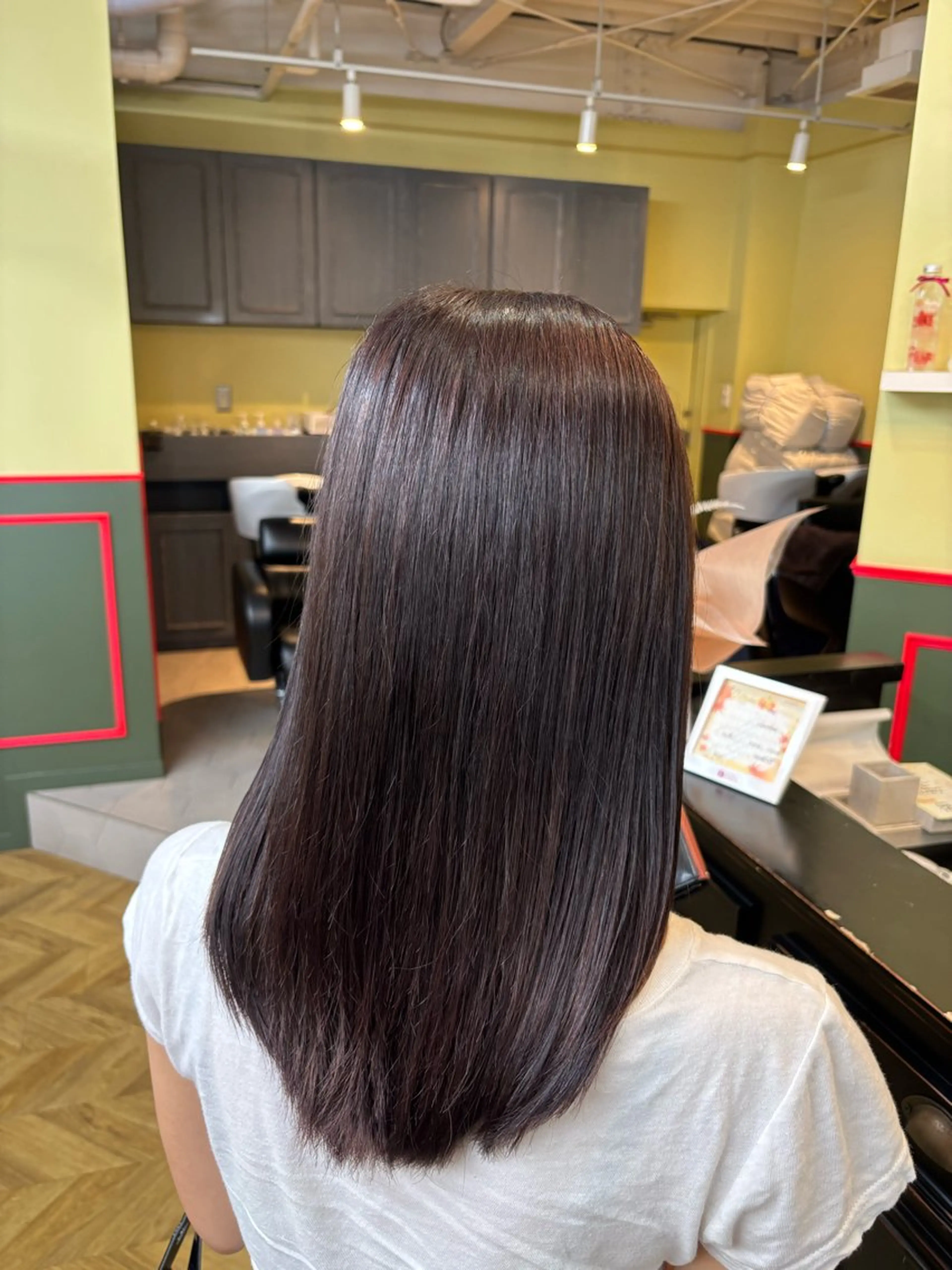 ロング カラー ブリーチ ブラウンカラー ラベンダーカラー ブリーチなしカラー ヘアカラー トリートメント cure 船橋店所属・メンズヘア/艶カラー /ブリーチ/魁人のヘアスタイル