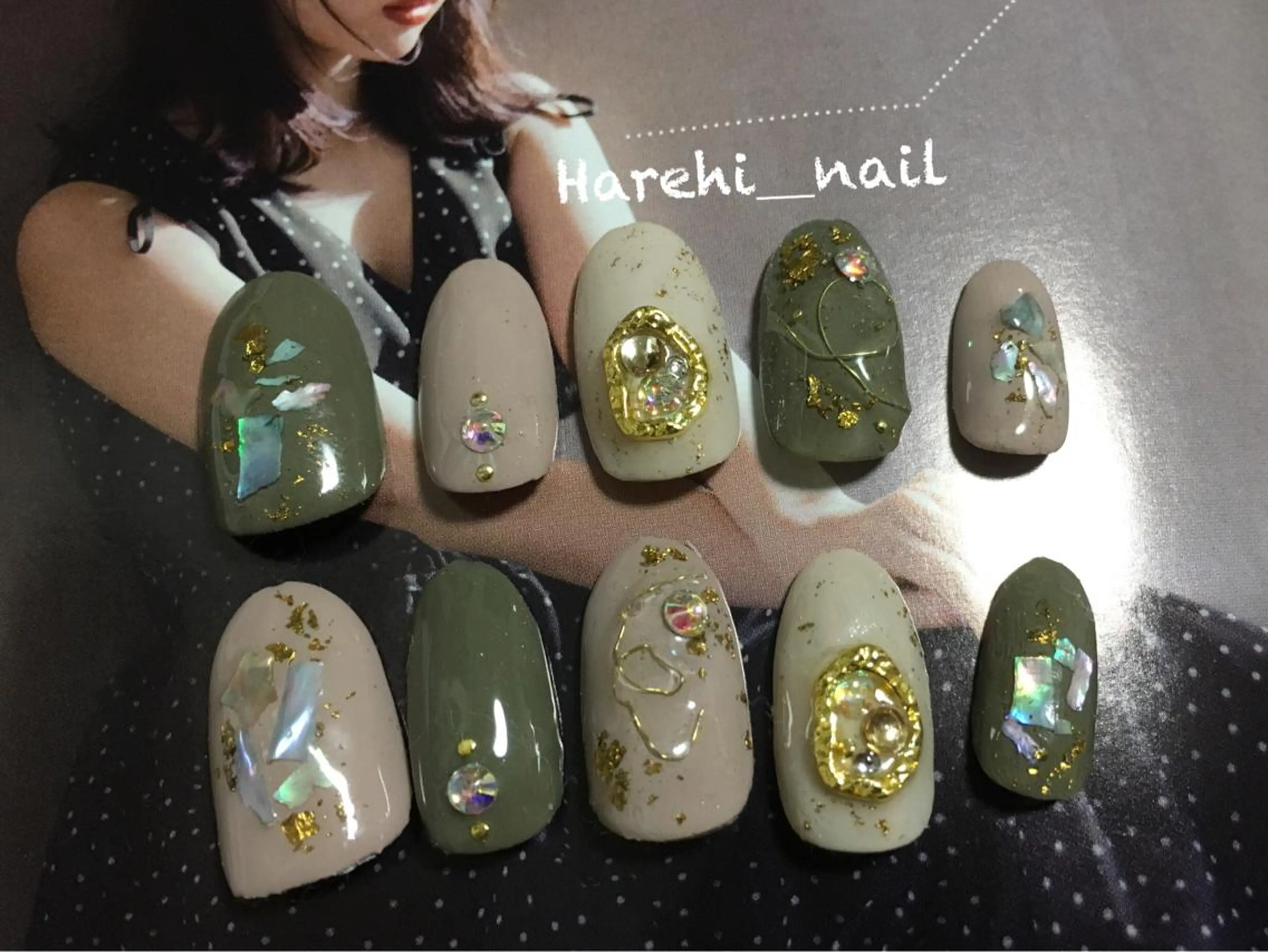 ネイル ジェルネイル ネイルチップ Harehi_ nailのネイルデザイン