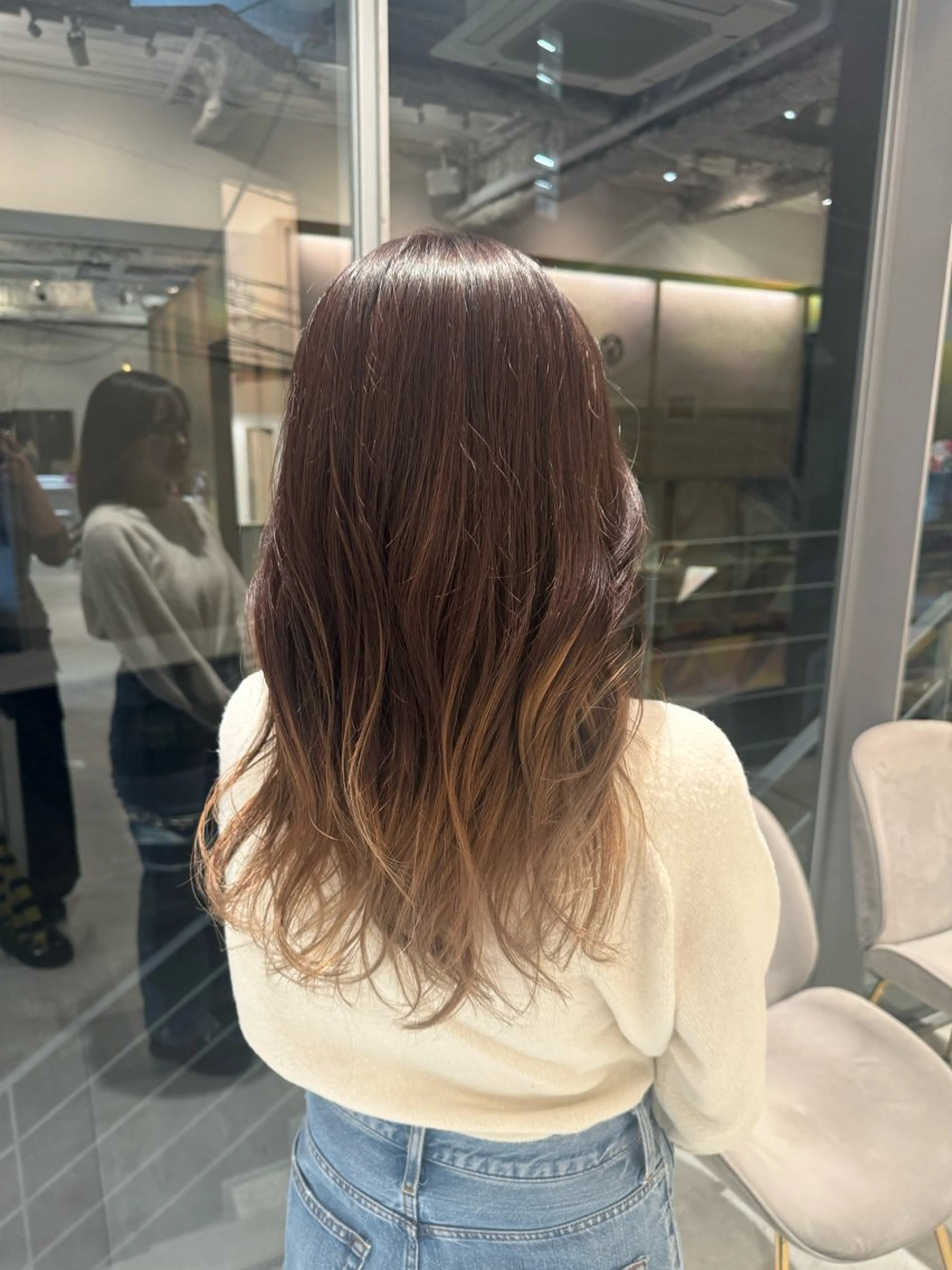 ❣️【期間限定】❣️グラデーションカラー（ブリーチ込み）➕AJ内部補修トリートメントの写真