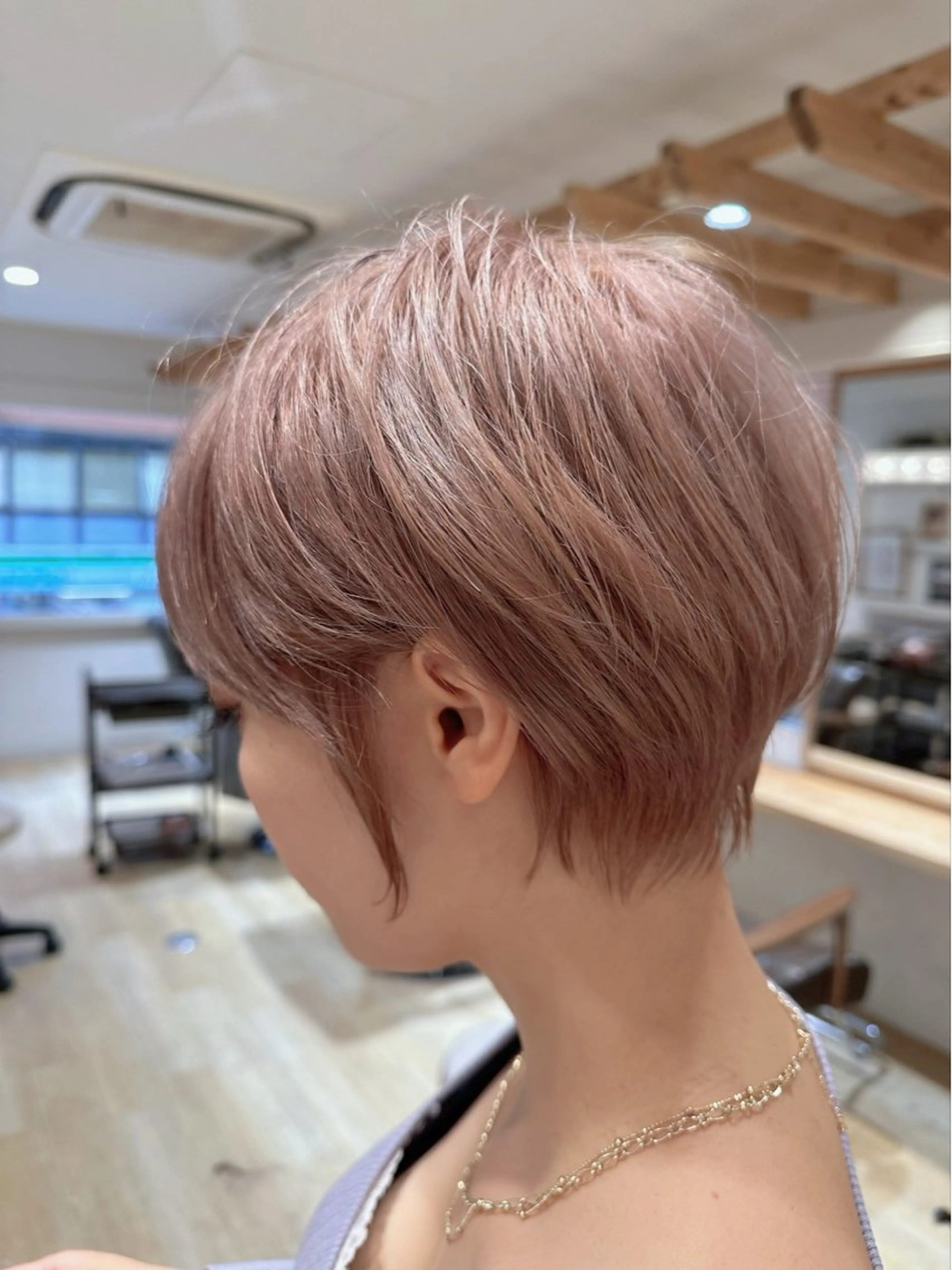 ショート カット ヘアカラー トリートメント 新宿 木下拓哉のヘアスタイル