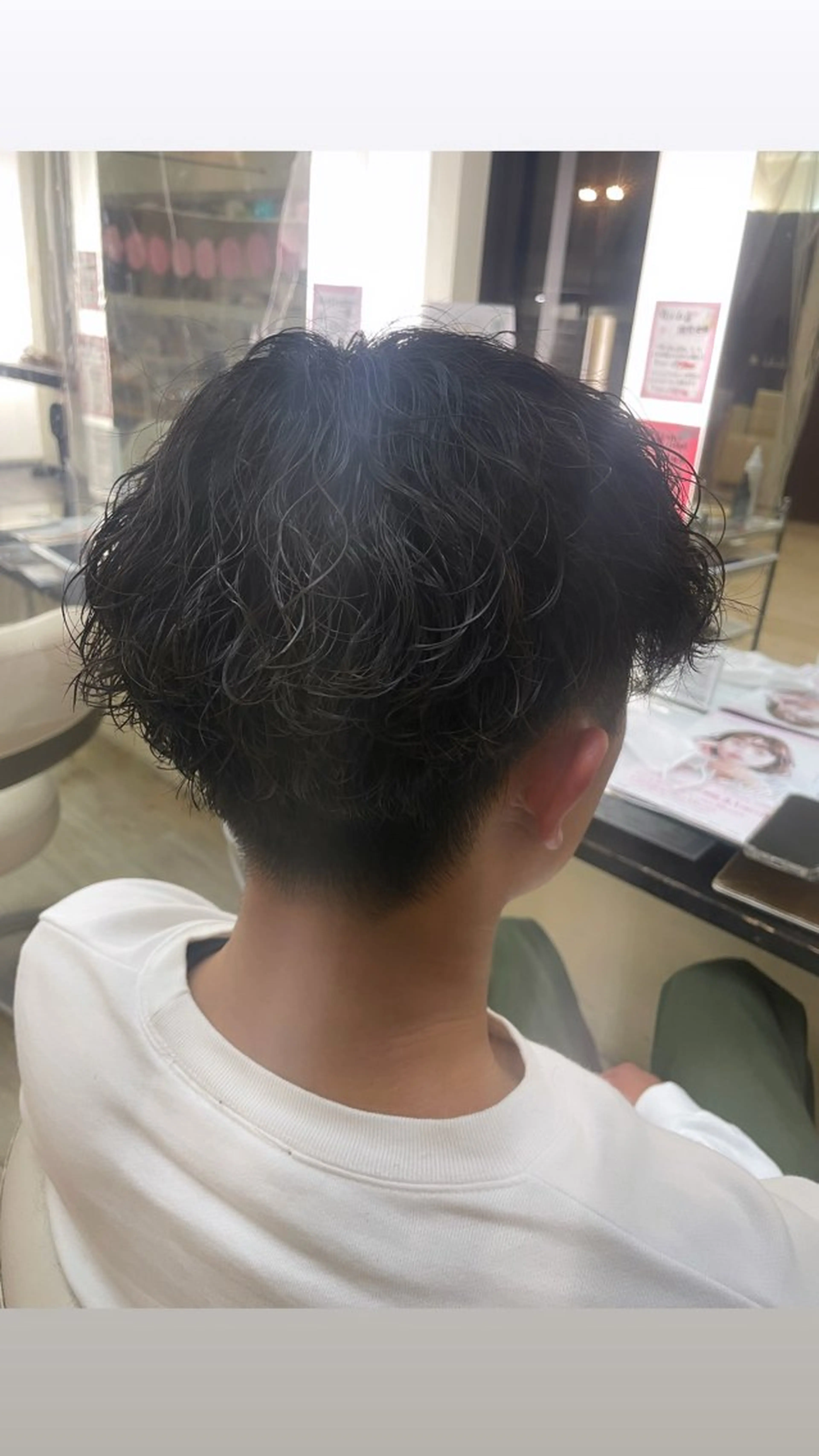 パーマ 韓国/レイヤー/ メンズパーマ/真由のヘアスタイル