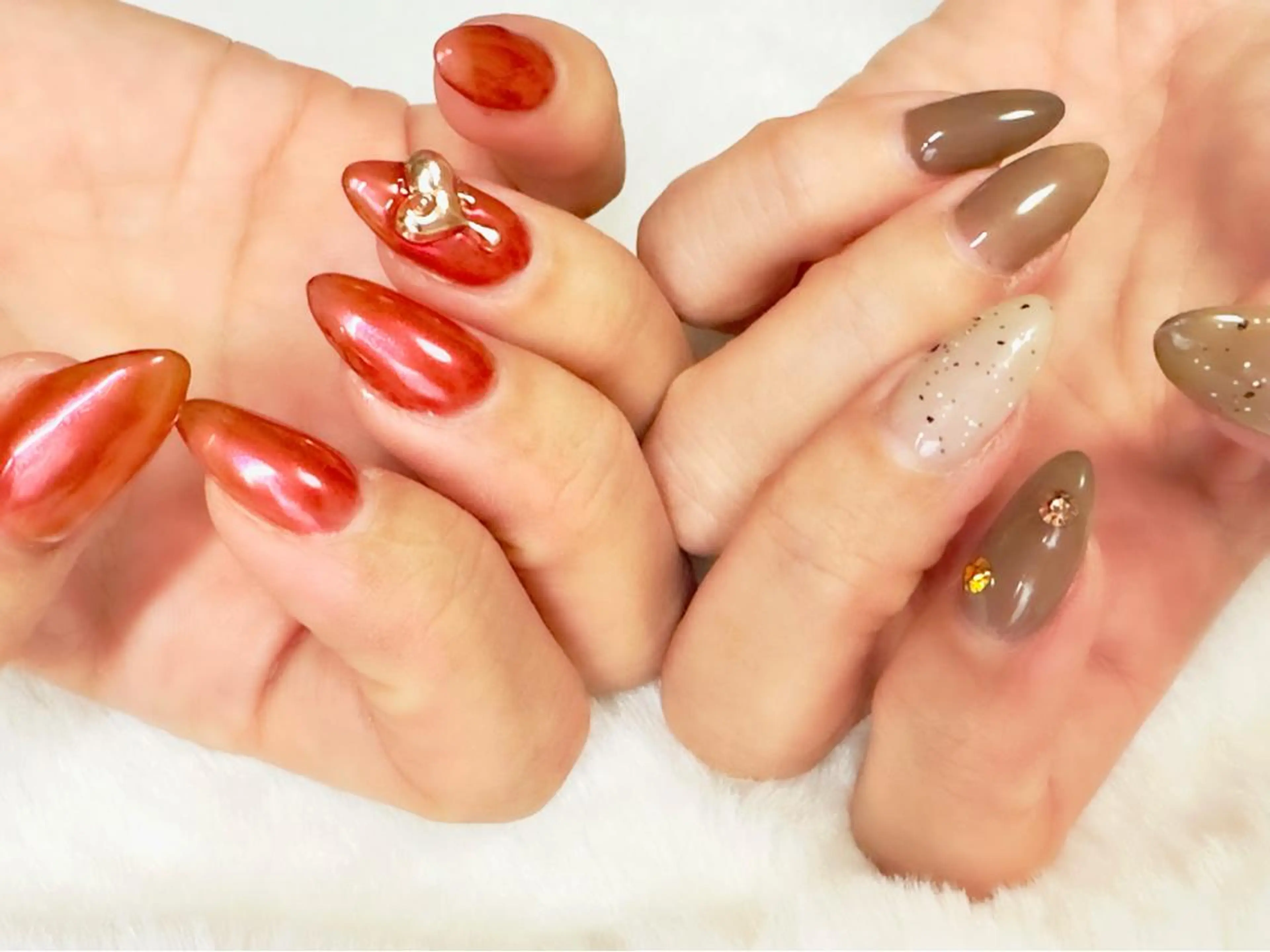 ネイル ミラーネイル ハンドネイル no-birisu nailのネイルデザイン